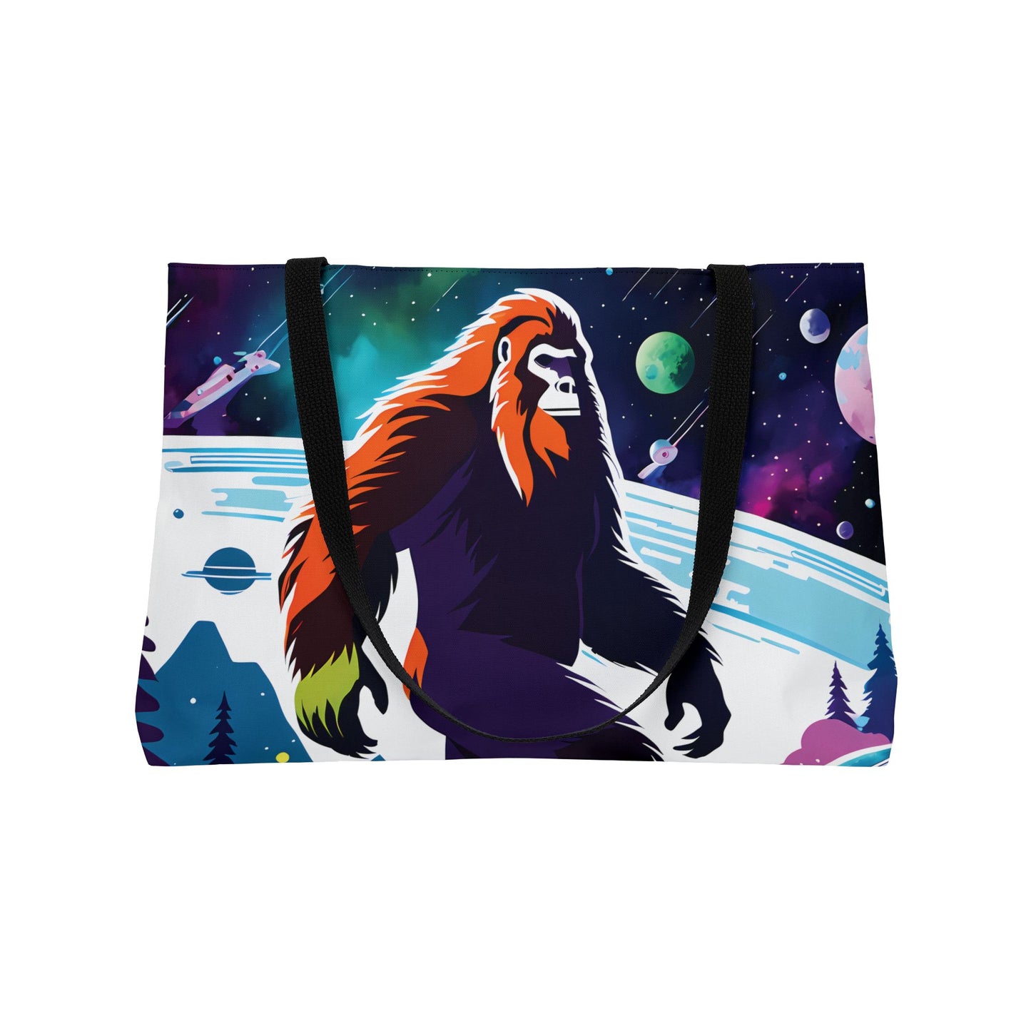 Starry Sasquatch Tote Bag