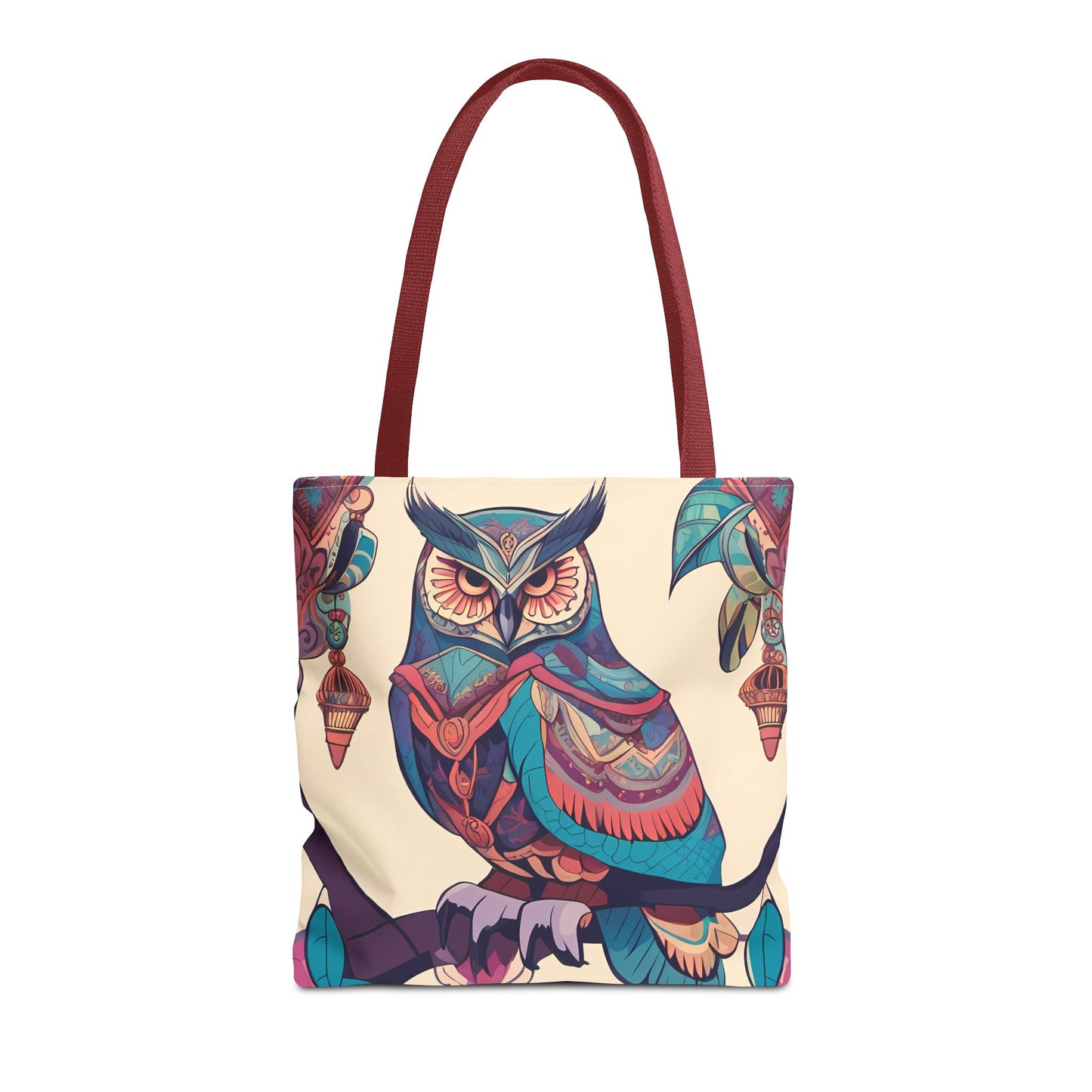 Bohemian Owl Tote Bag