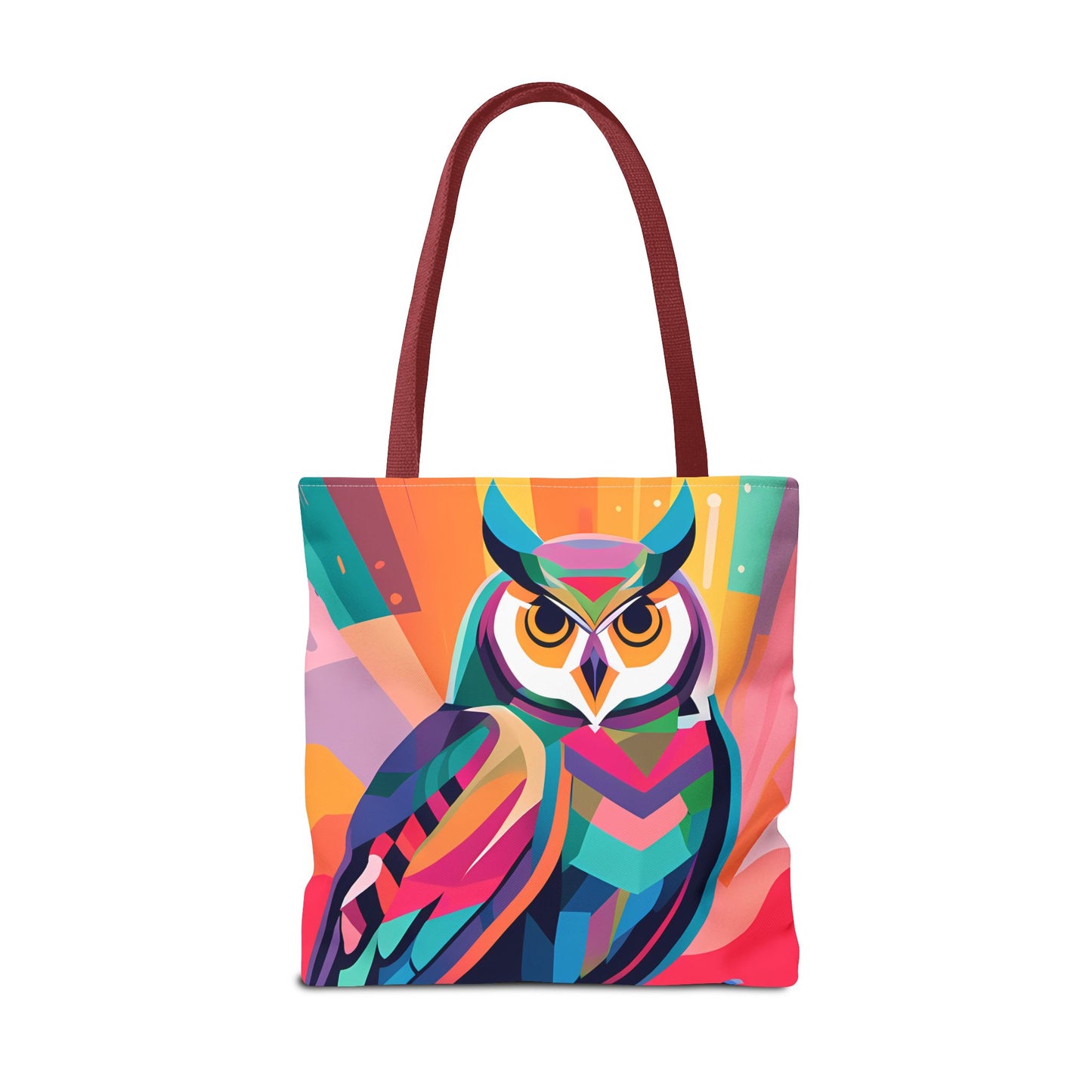 Abstract Owl Tote Bag