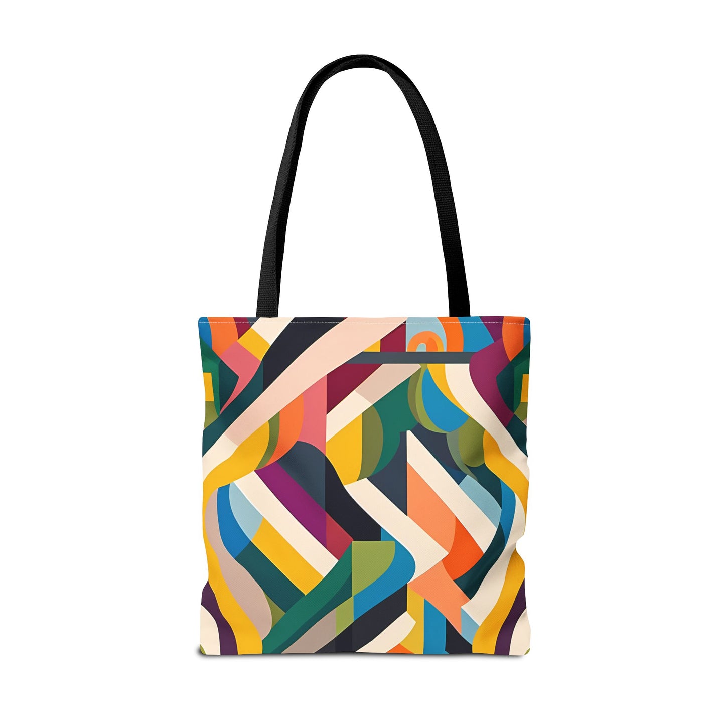 Abstract Ribbons Tote Bag