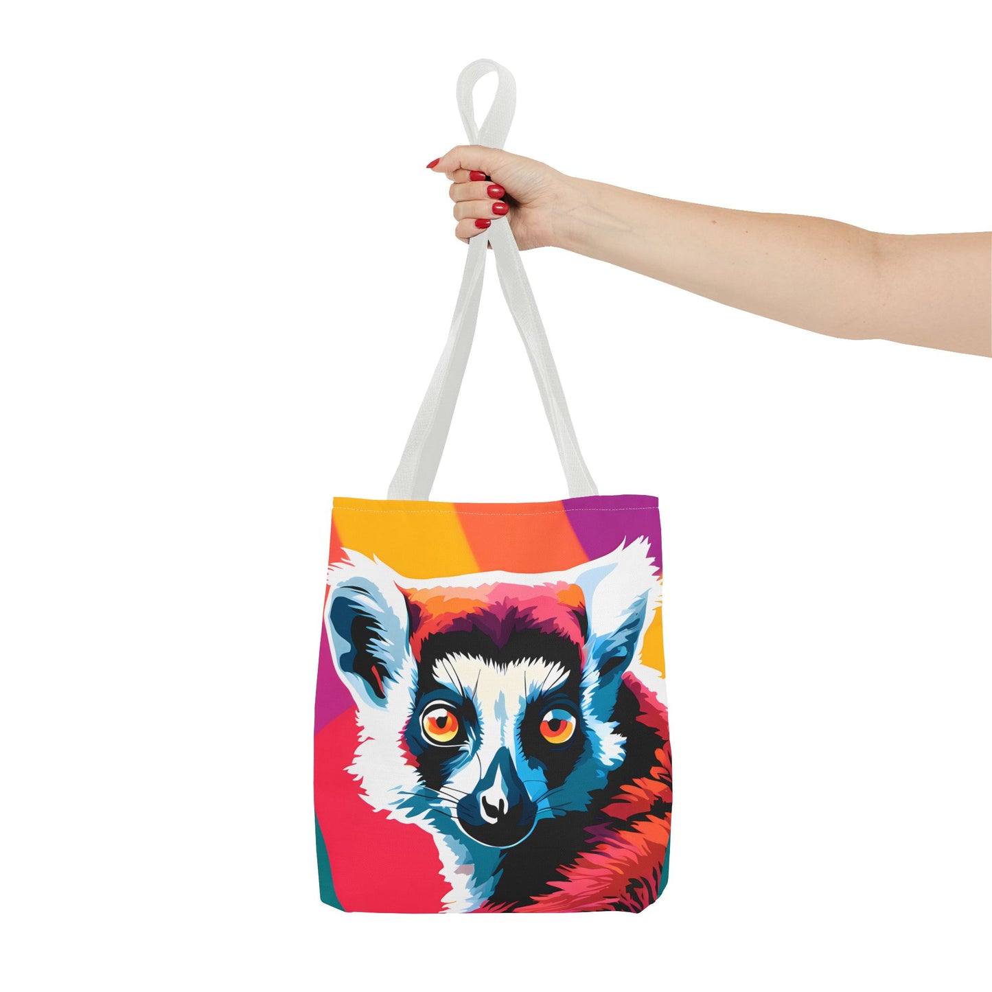 Vivid Lemur Tote Bag