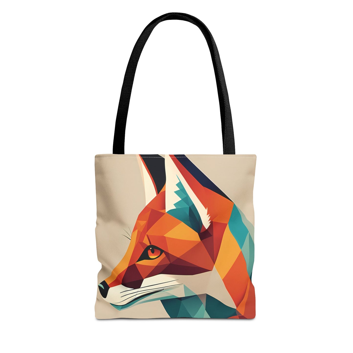 Geometric Fox Tote Bag