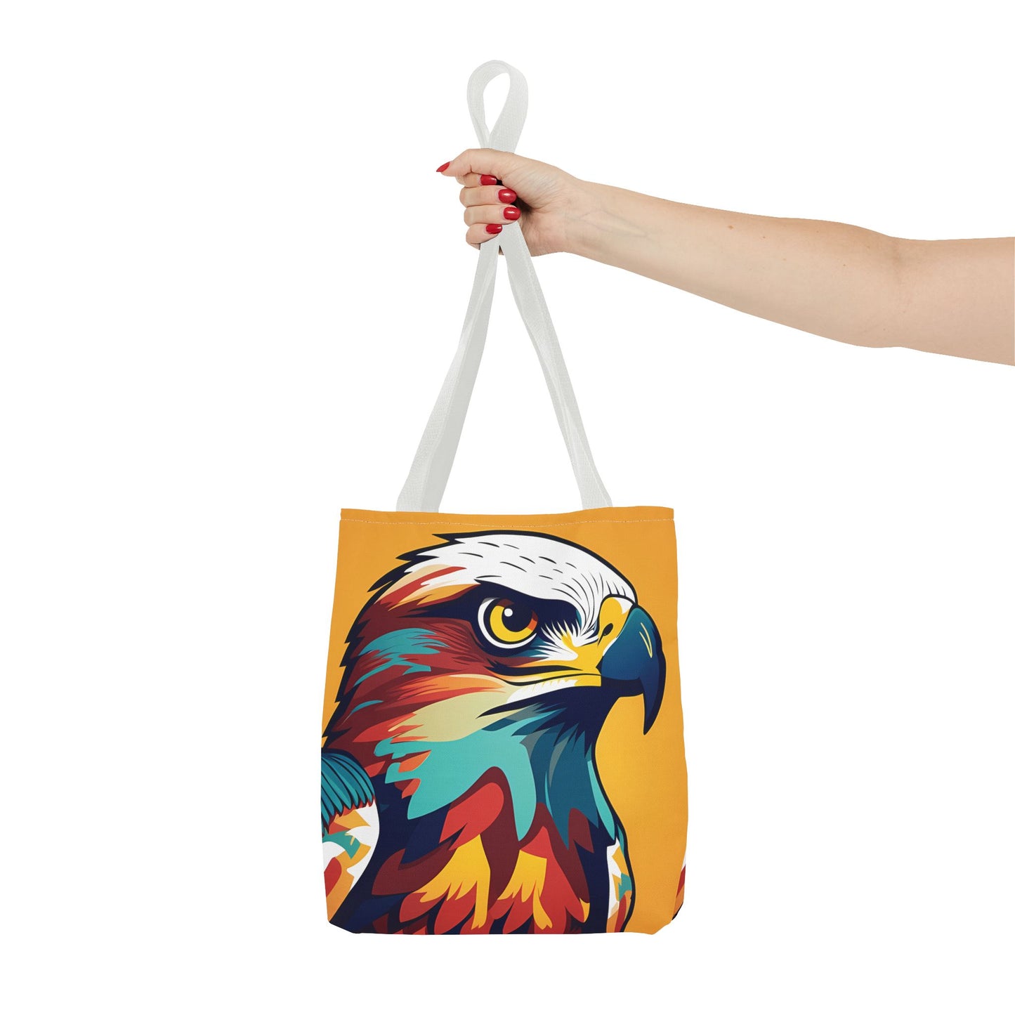 Majestic Hawk Portrait Tote Bag