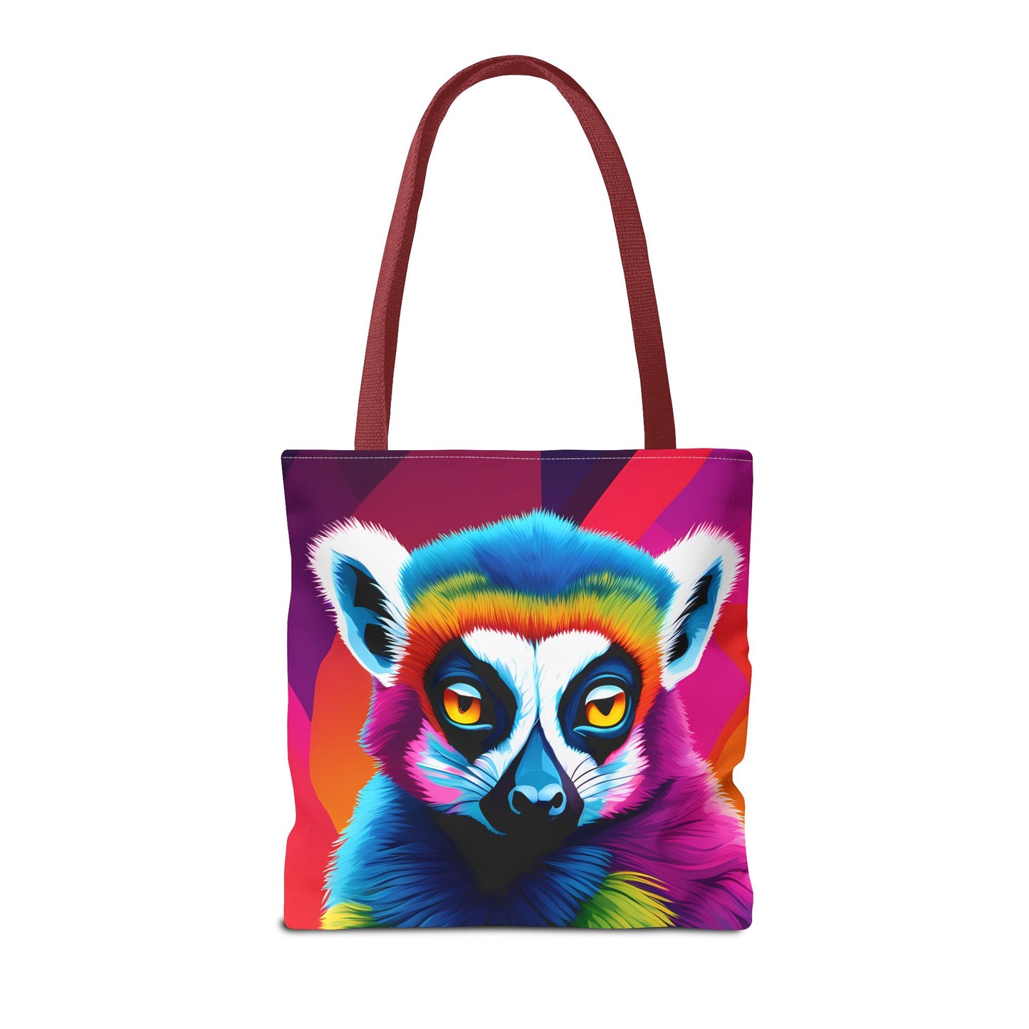 Psychedelic Lemur Tote Bag