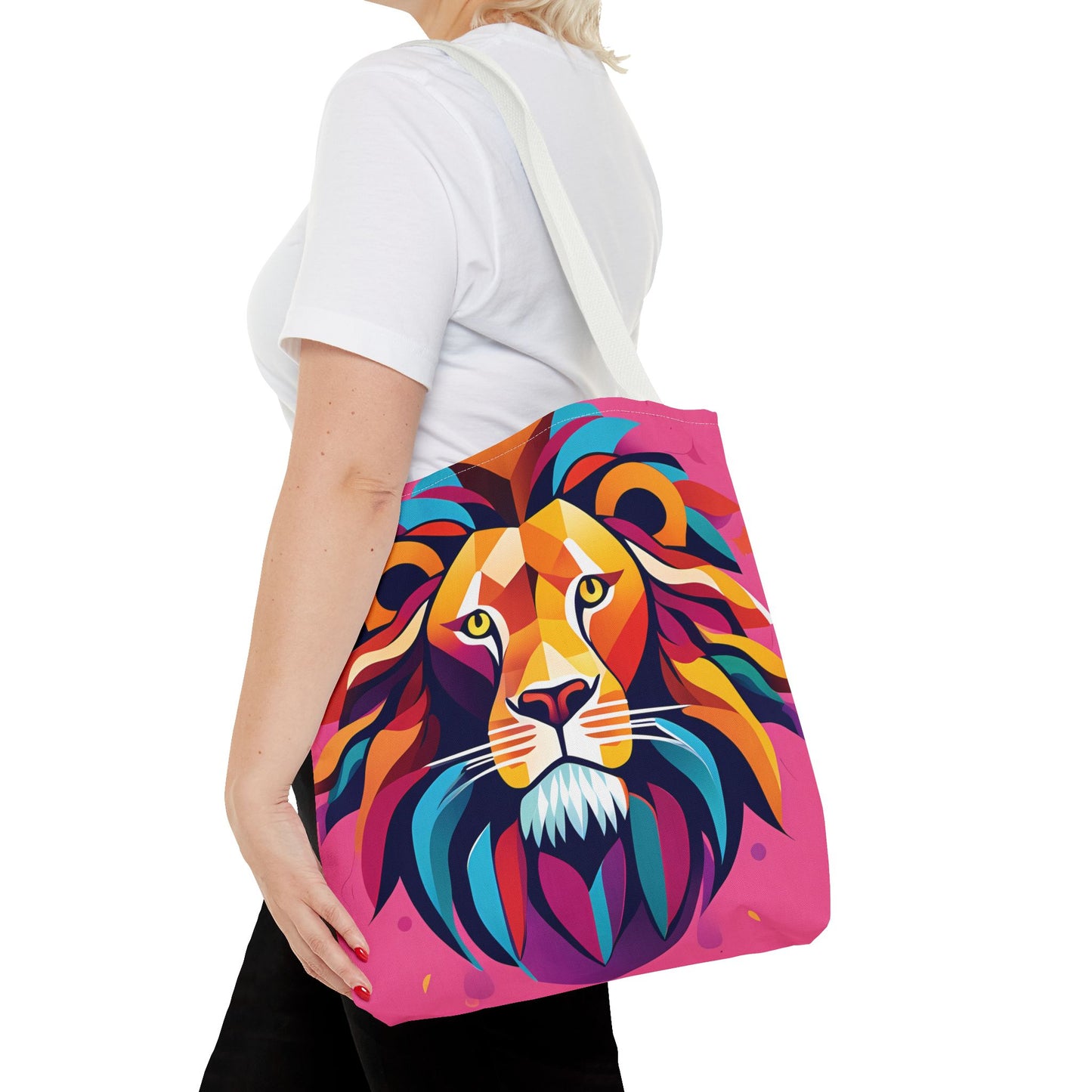Artistic Lion Tote Bag