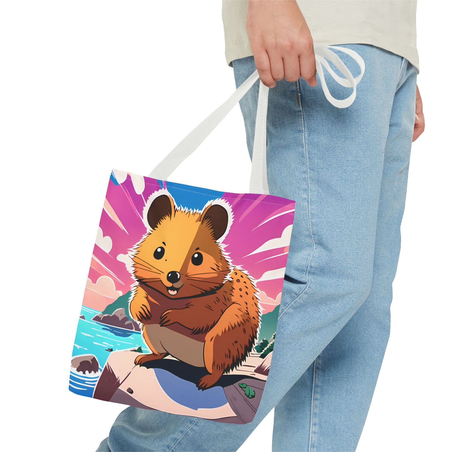 Cheery Quokka Tote Bag