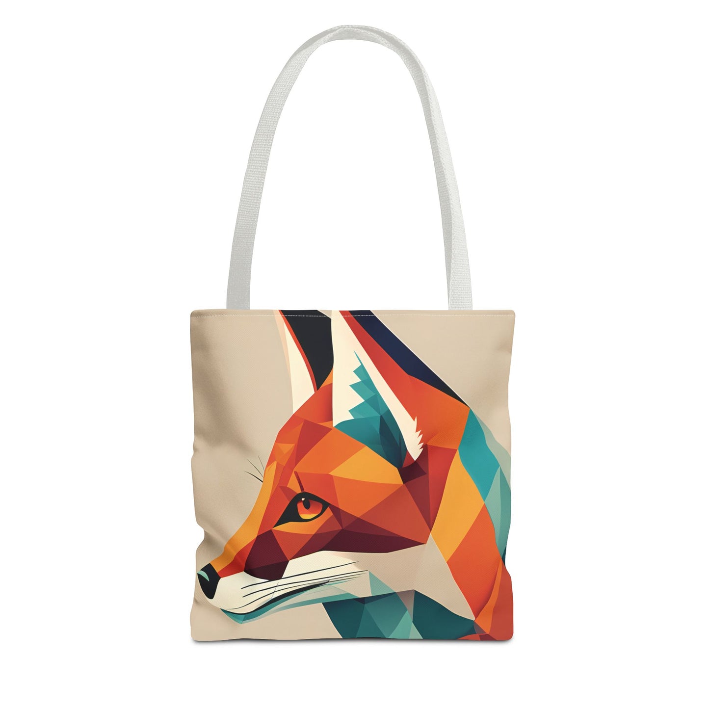 Geometric Fox Tote Bag