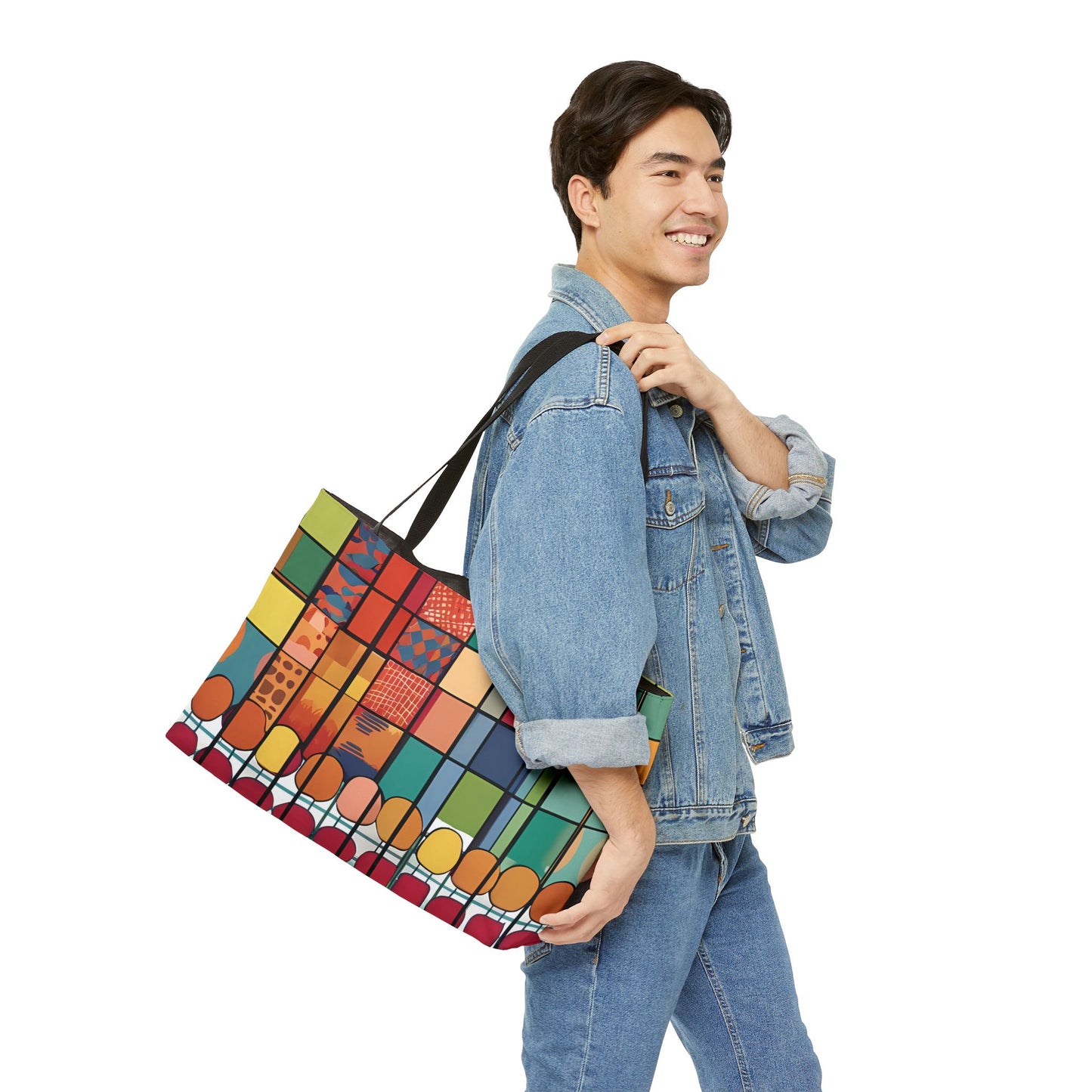 Abstract Geometric Patterns Tote Bag