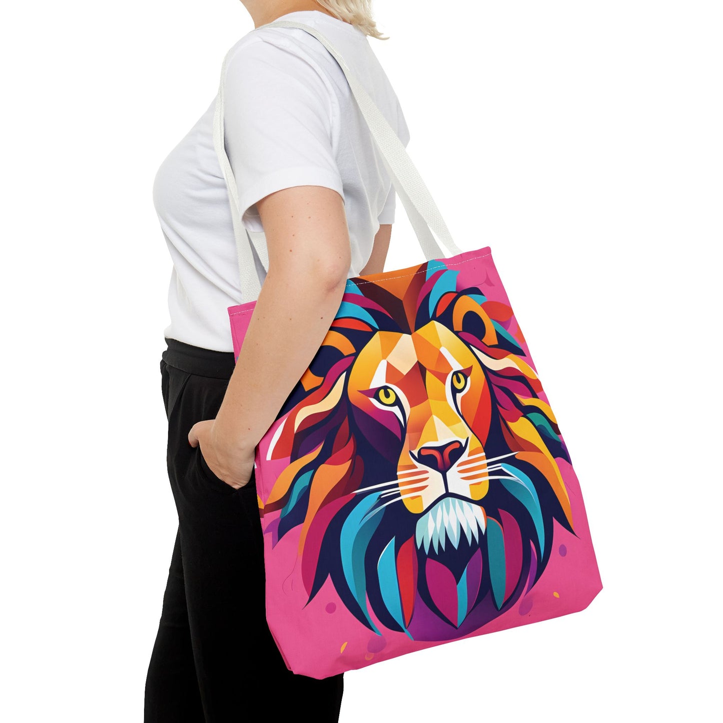 Artistic Lion Tote Bag