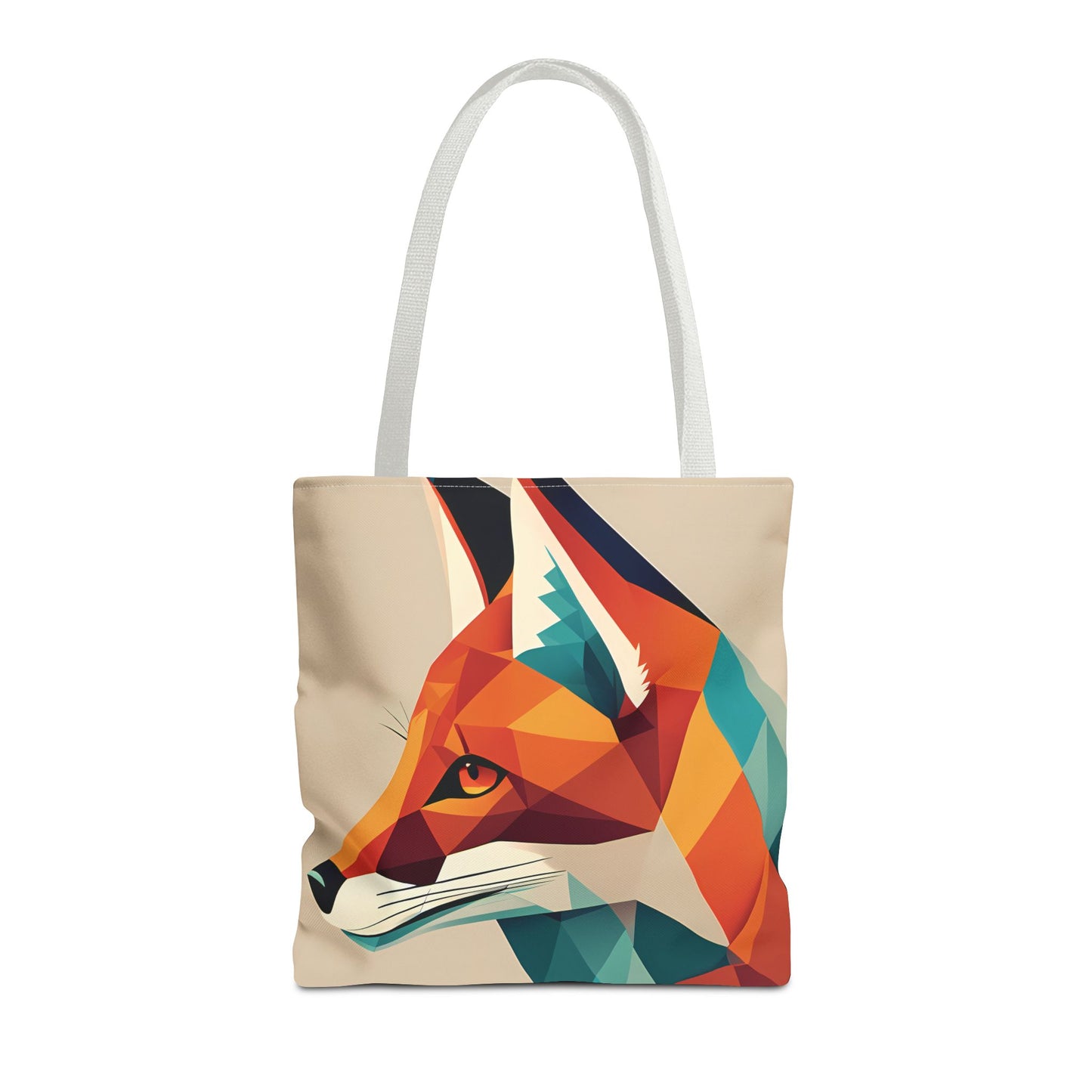 Geometric Fox Tote Bag