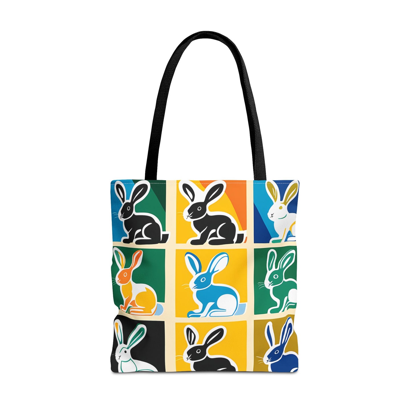 Rabbit Patchwork Tote Bag