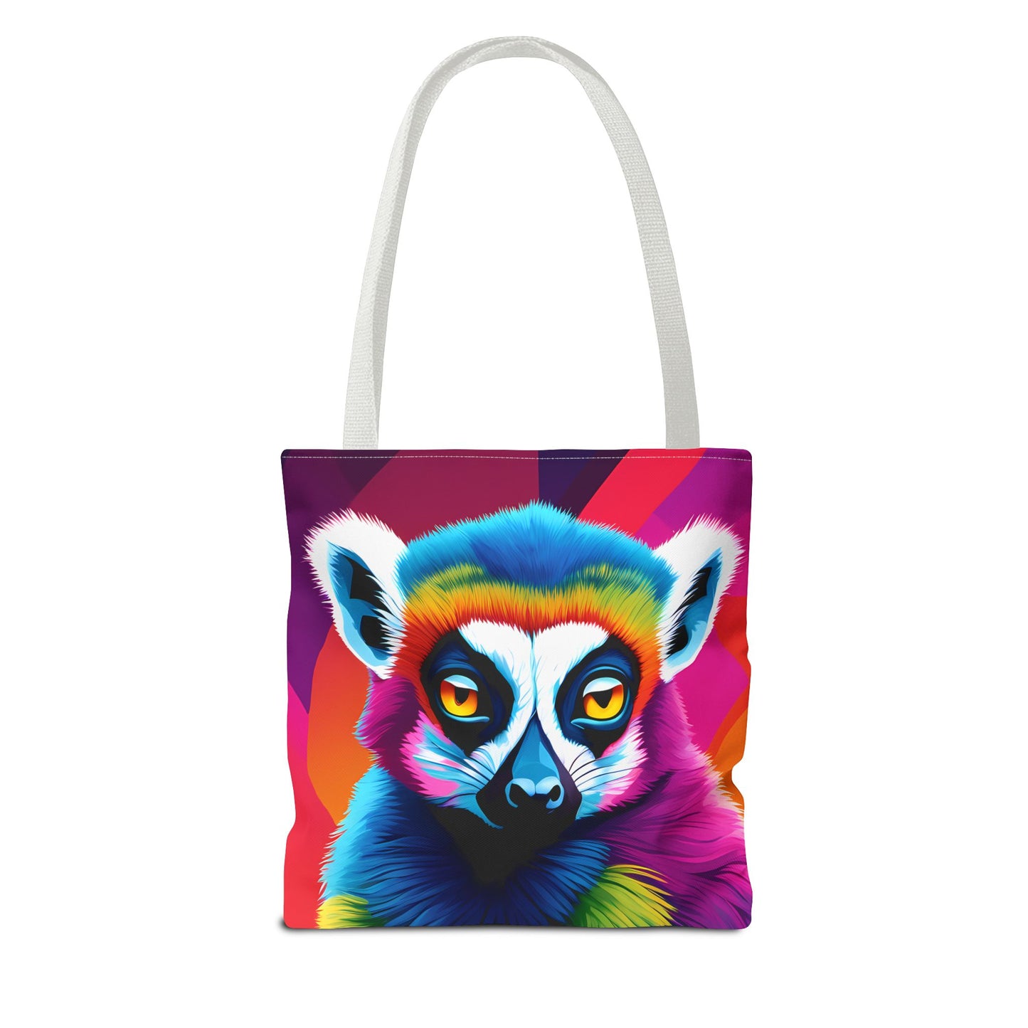Psychedelic Lemur Tote Bag