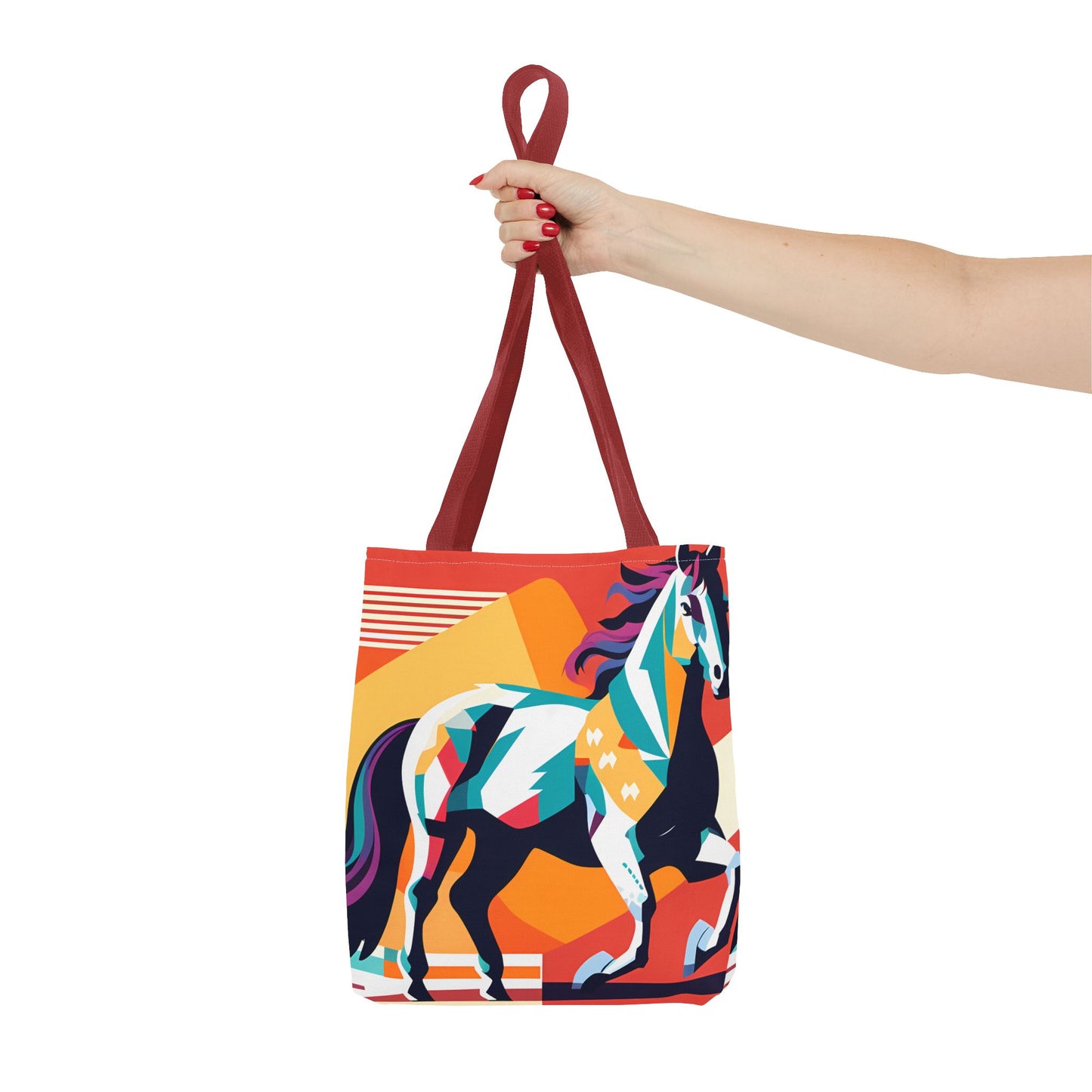 Retro Horse Tote Bag