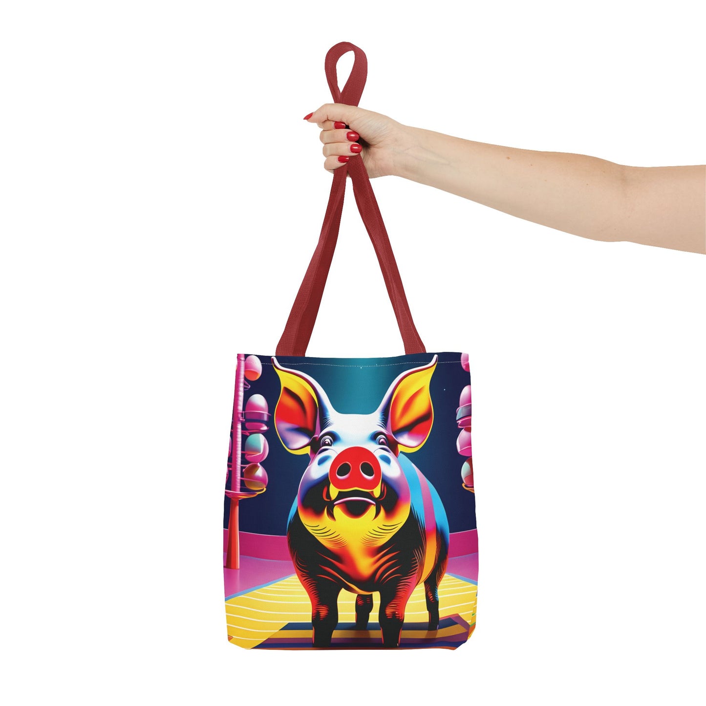 Pop Art Piggy Tote Bag