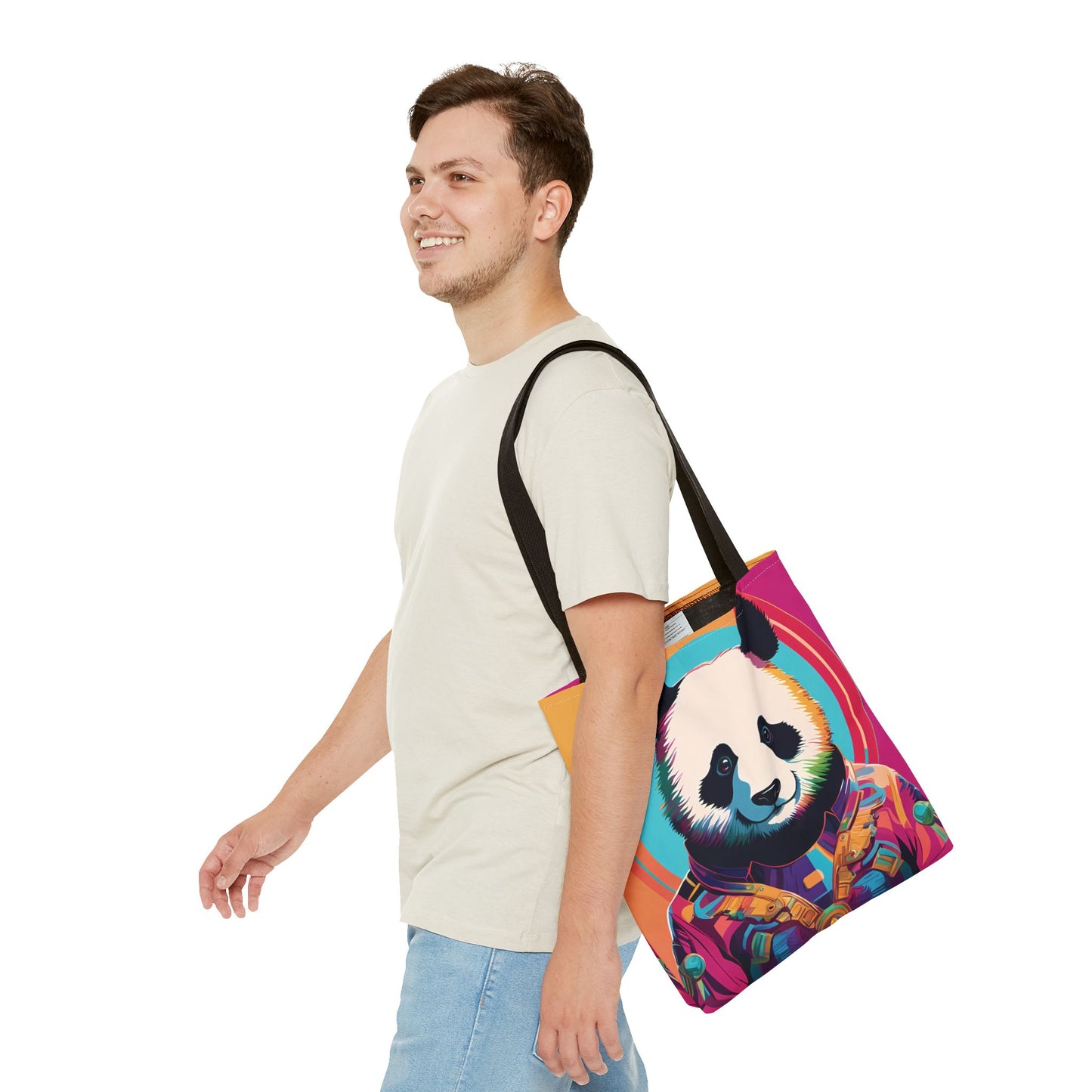 Cosmic Panda Tote Bag