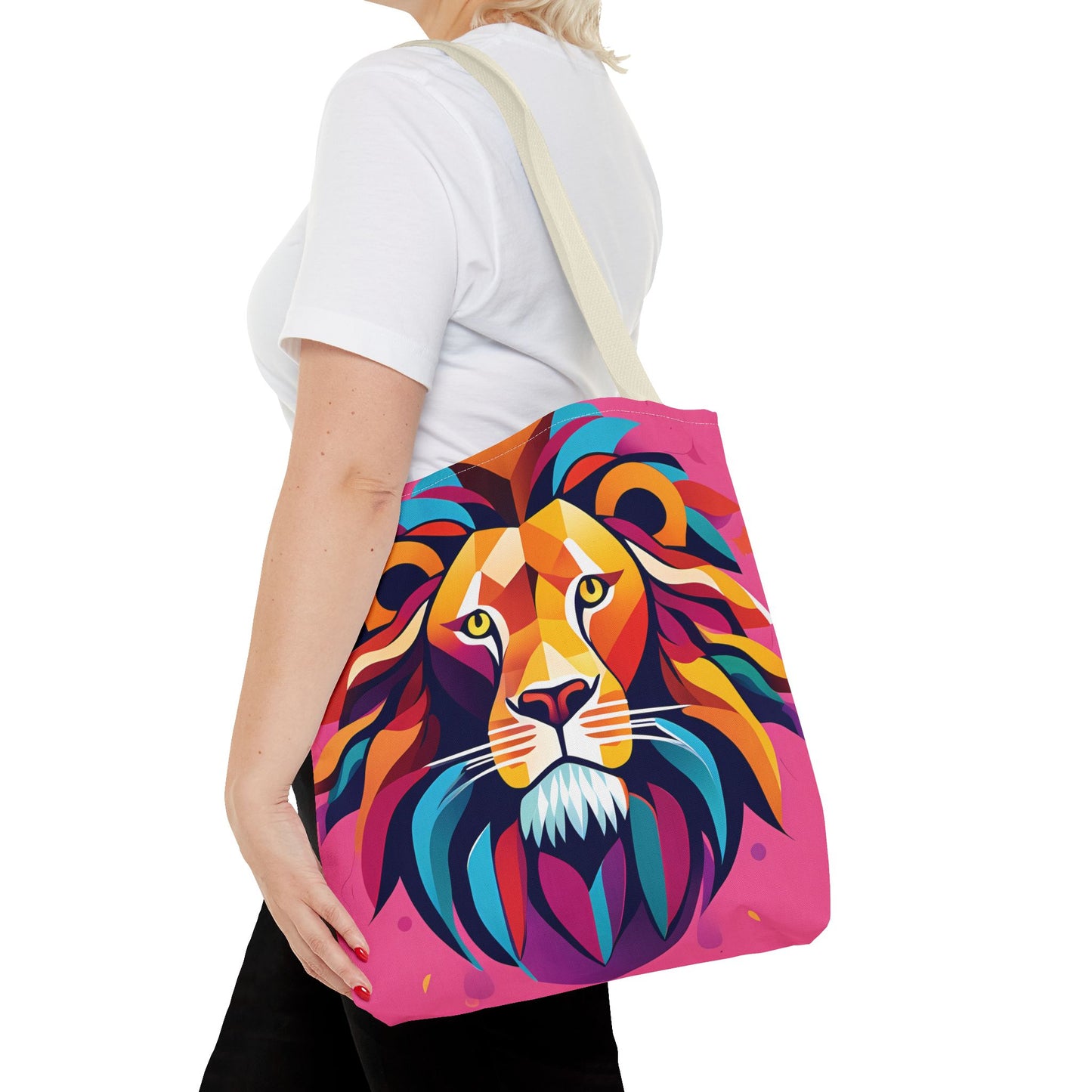Artistic Lion Tote Bag