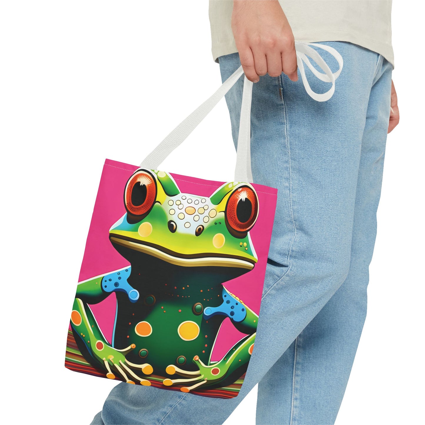 Angry Tree Frog Tote Bag