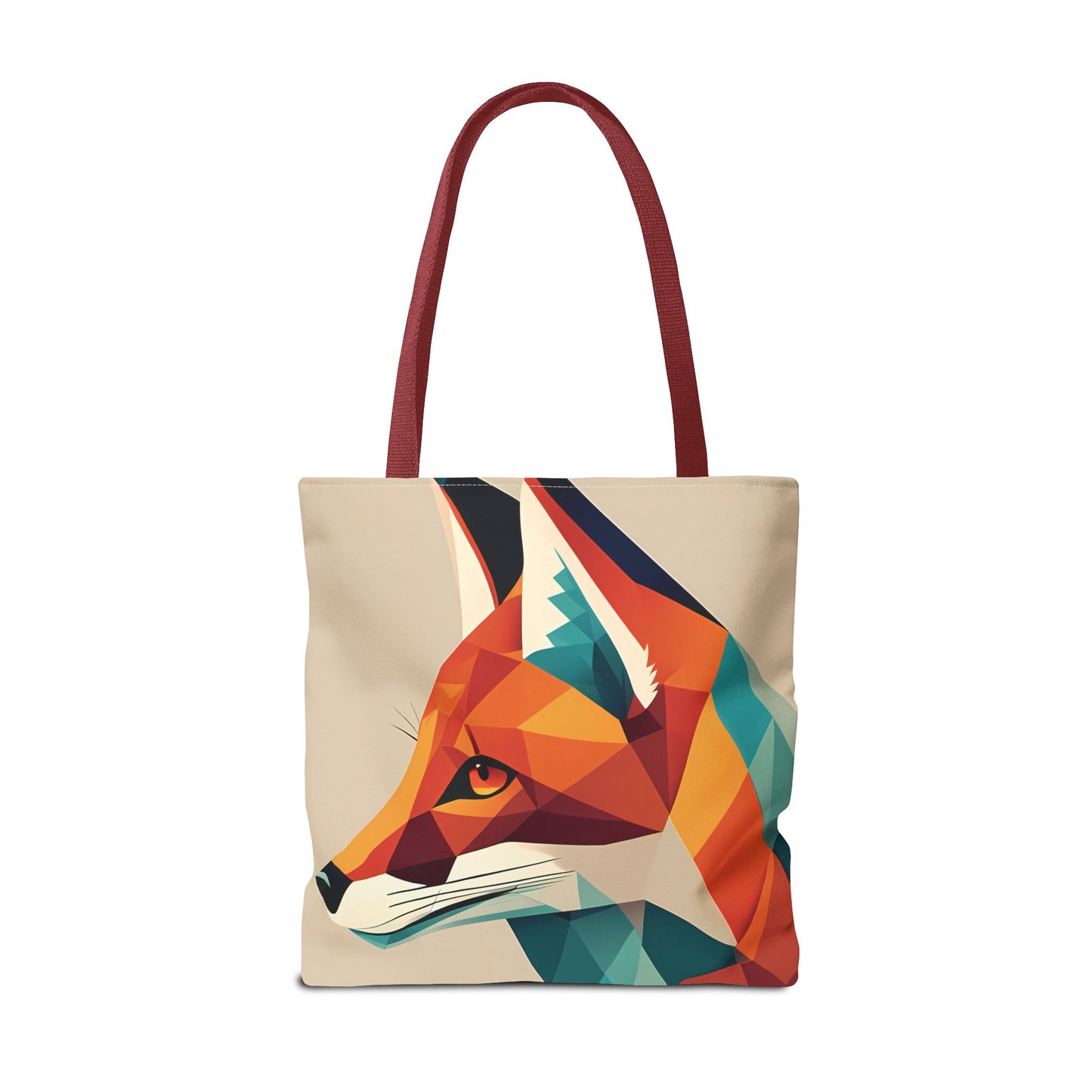 Geometric Fox Tote Bag