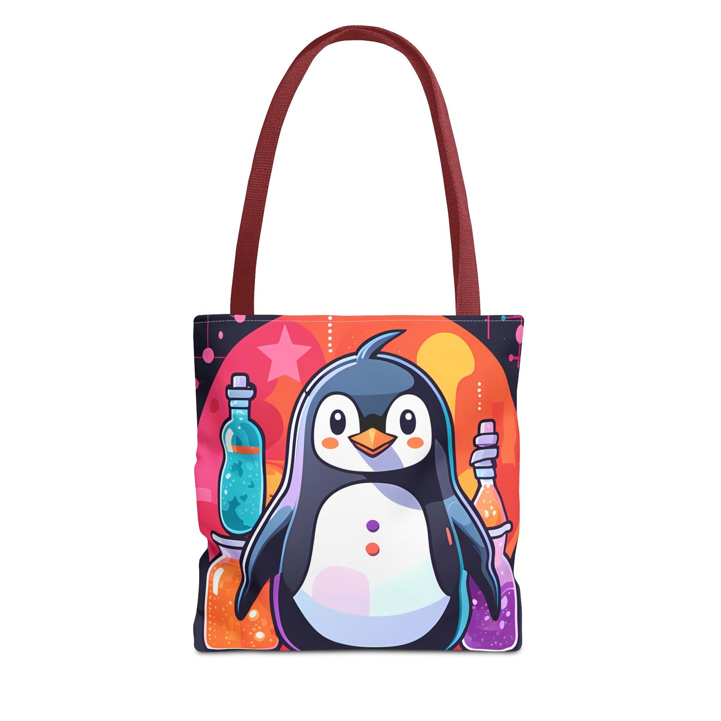Science Penguin Tote Bag