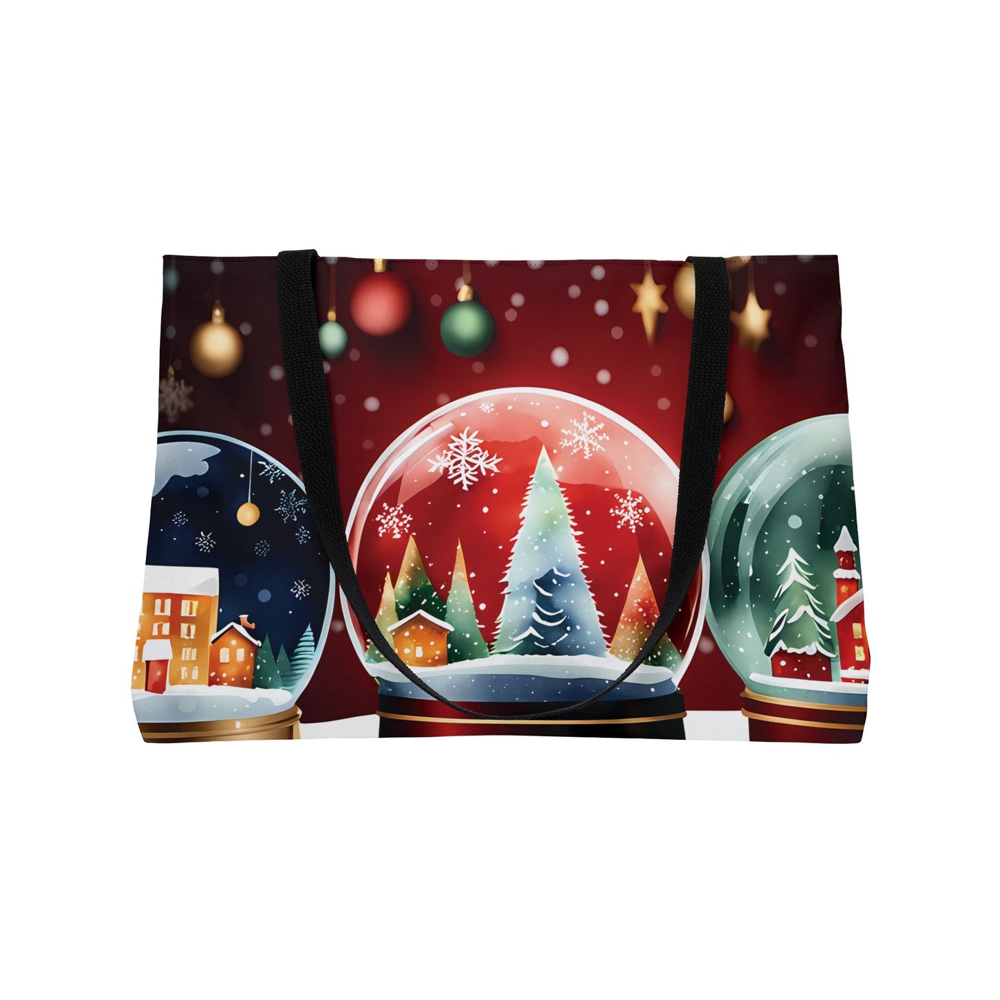 Christmas Snow Globes Tote Bag