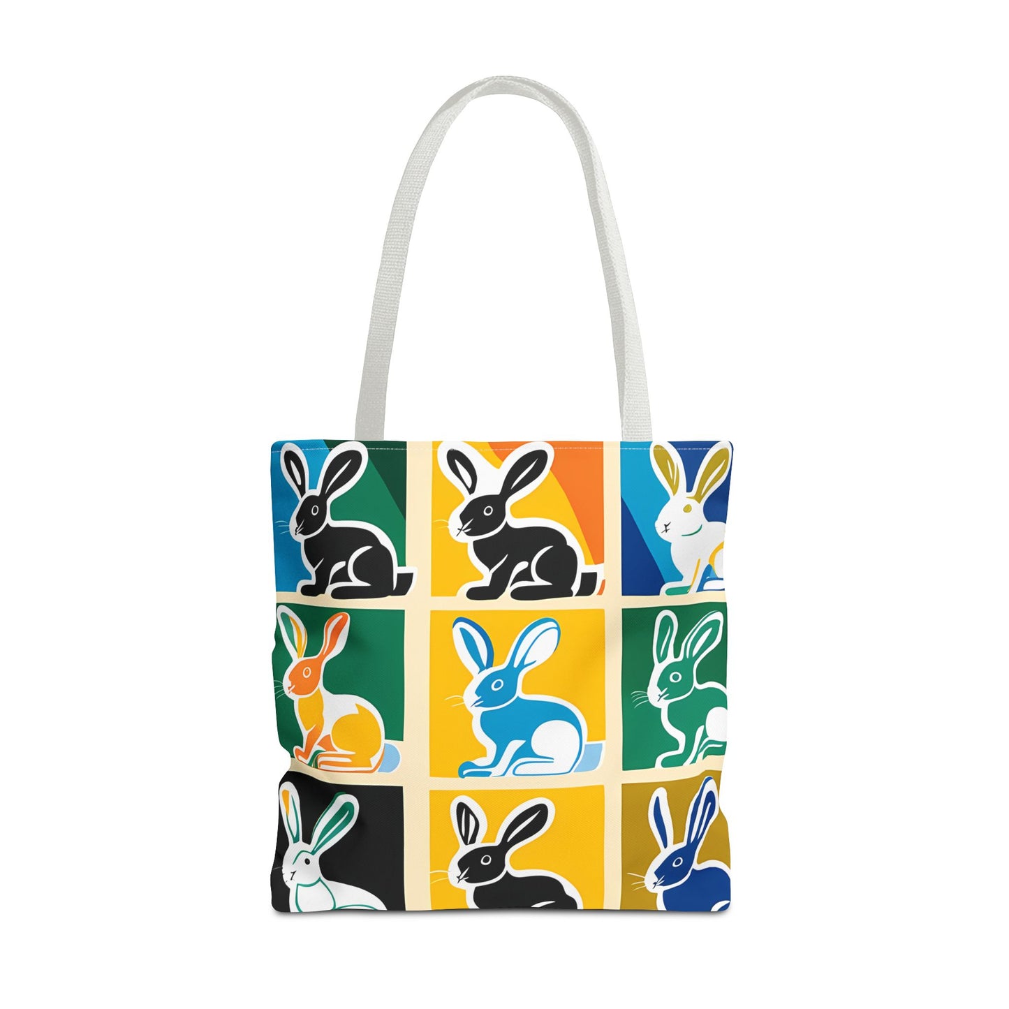 Rabbit Patchwork Tote Bag