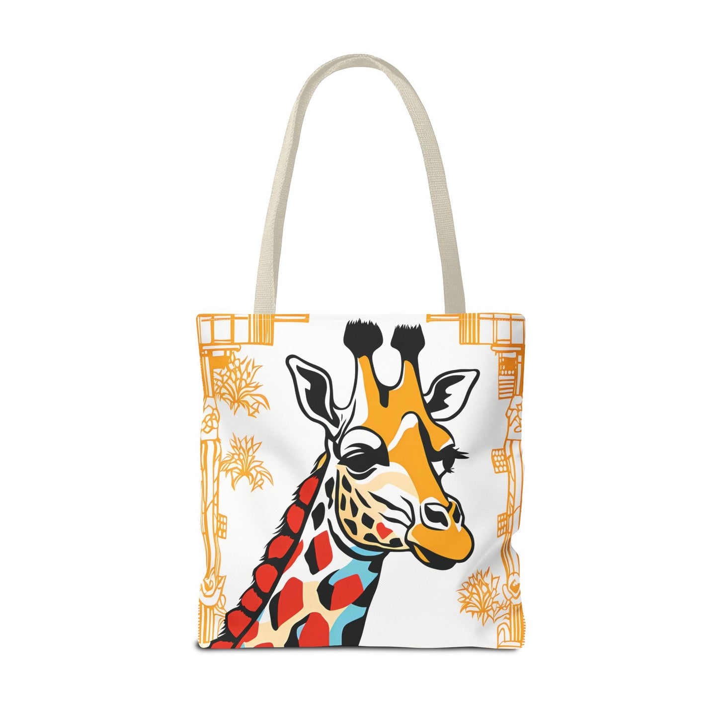 Bamboo Giraffe Tote Bag