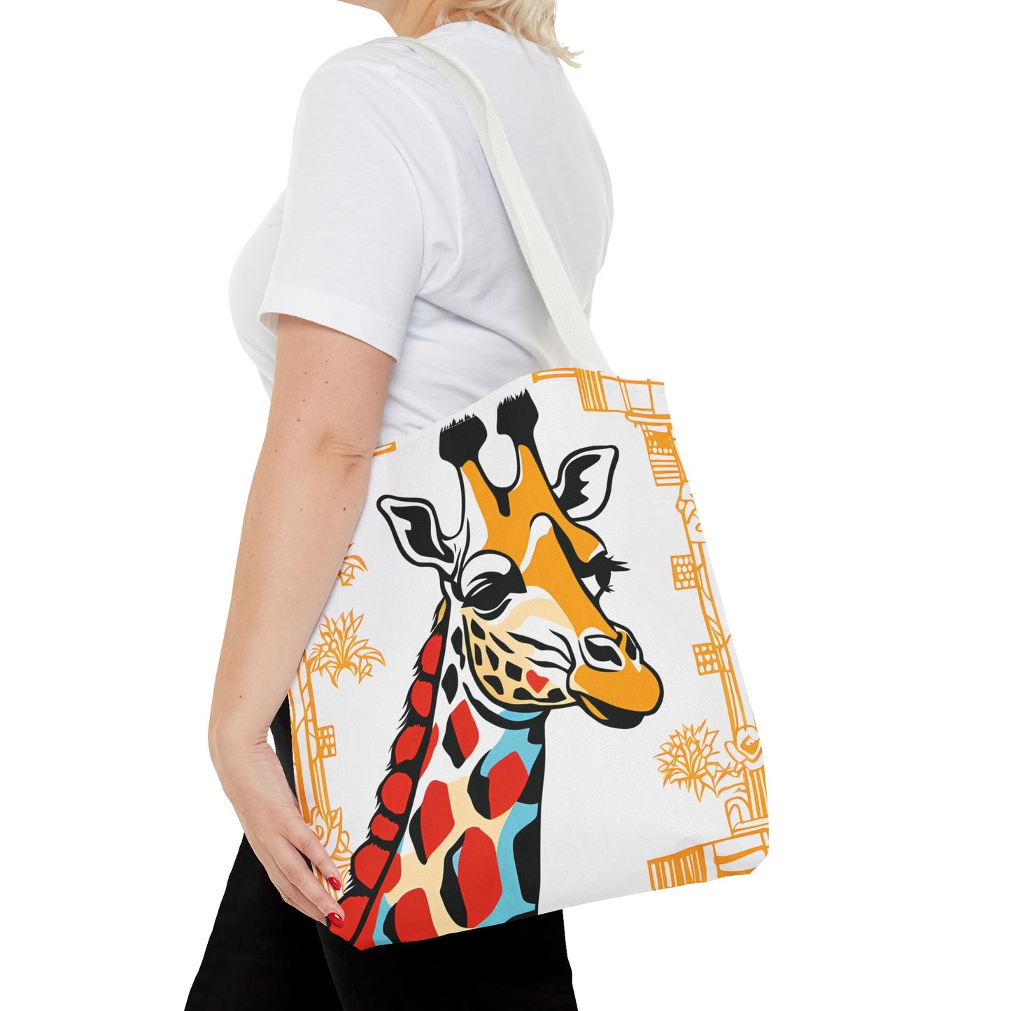 Bamboo Giraffe Tote Bag