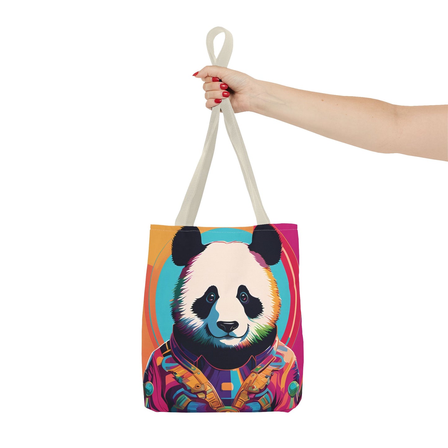 Cosmic Panda Tote Bag