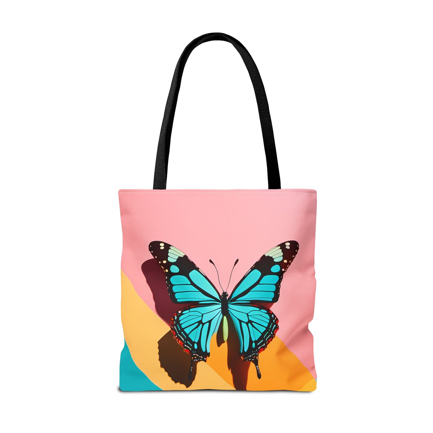 Blue Butterfly Tote Bag
