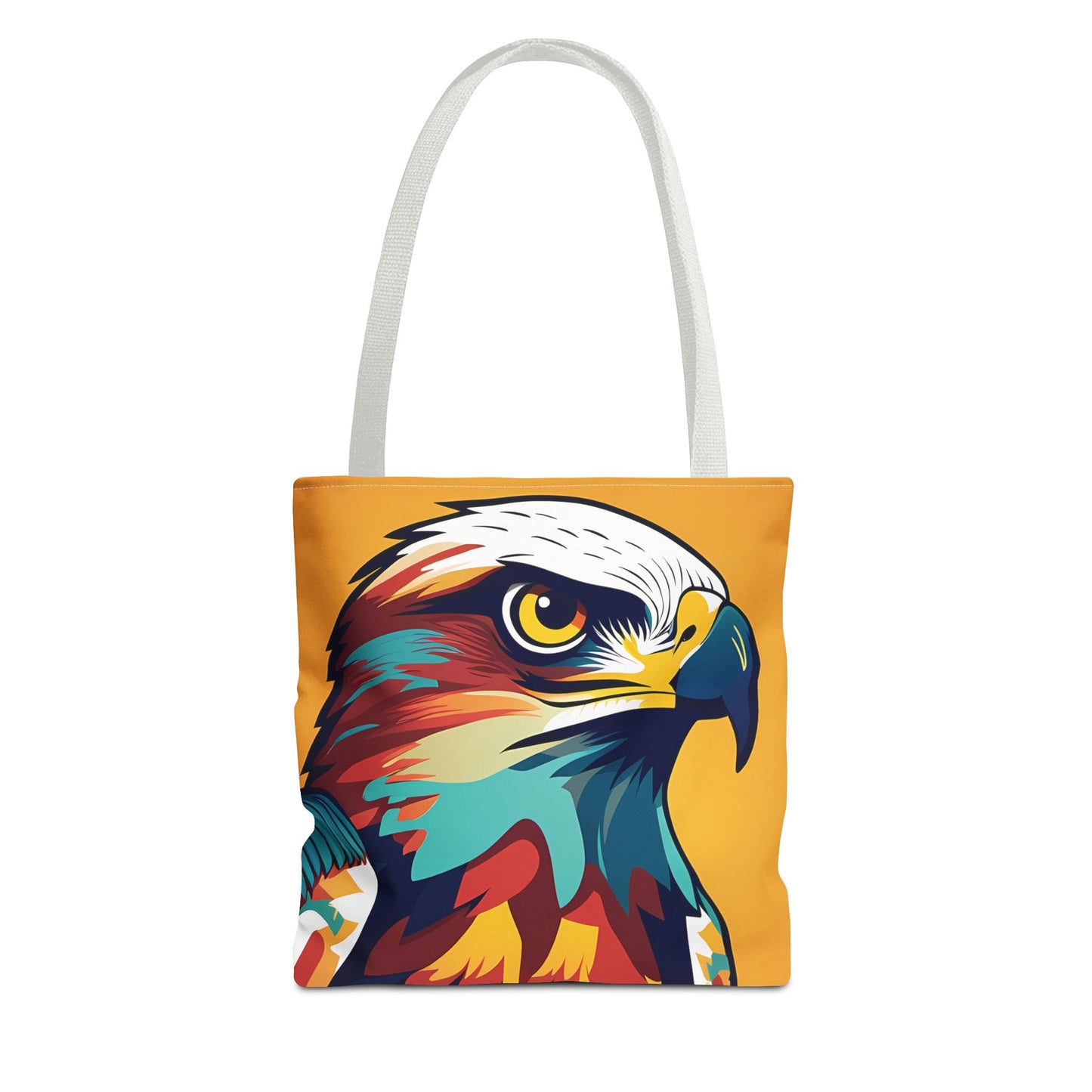 Majestic Hawk Portrait Tote Bag