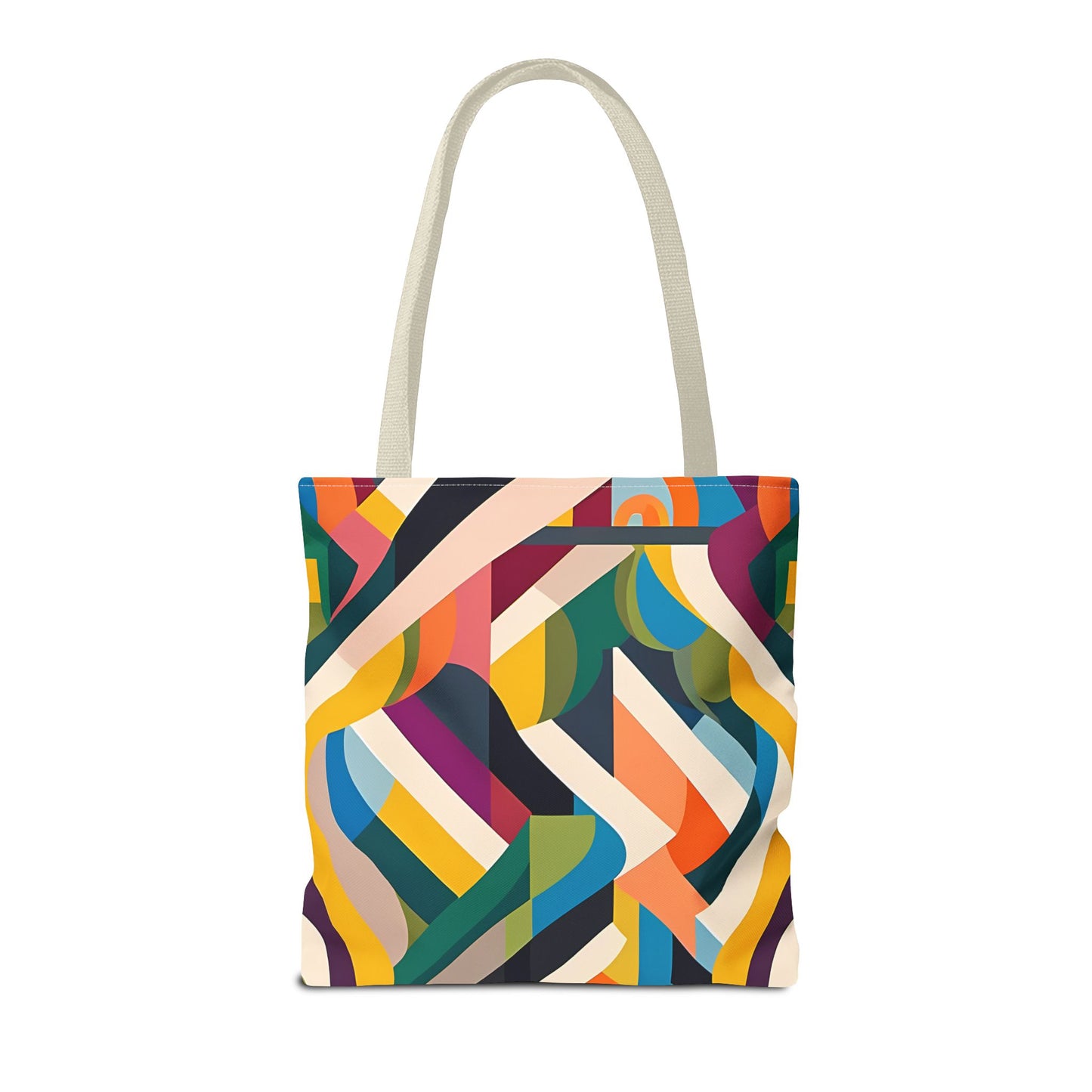Abstract Ribbons Tote Bag