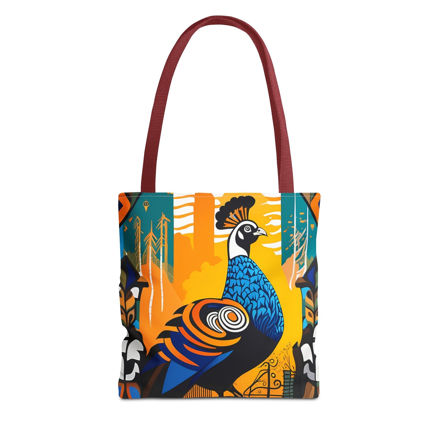 Graffiti Guineafowl Tote Bag