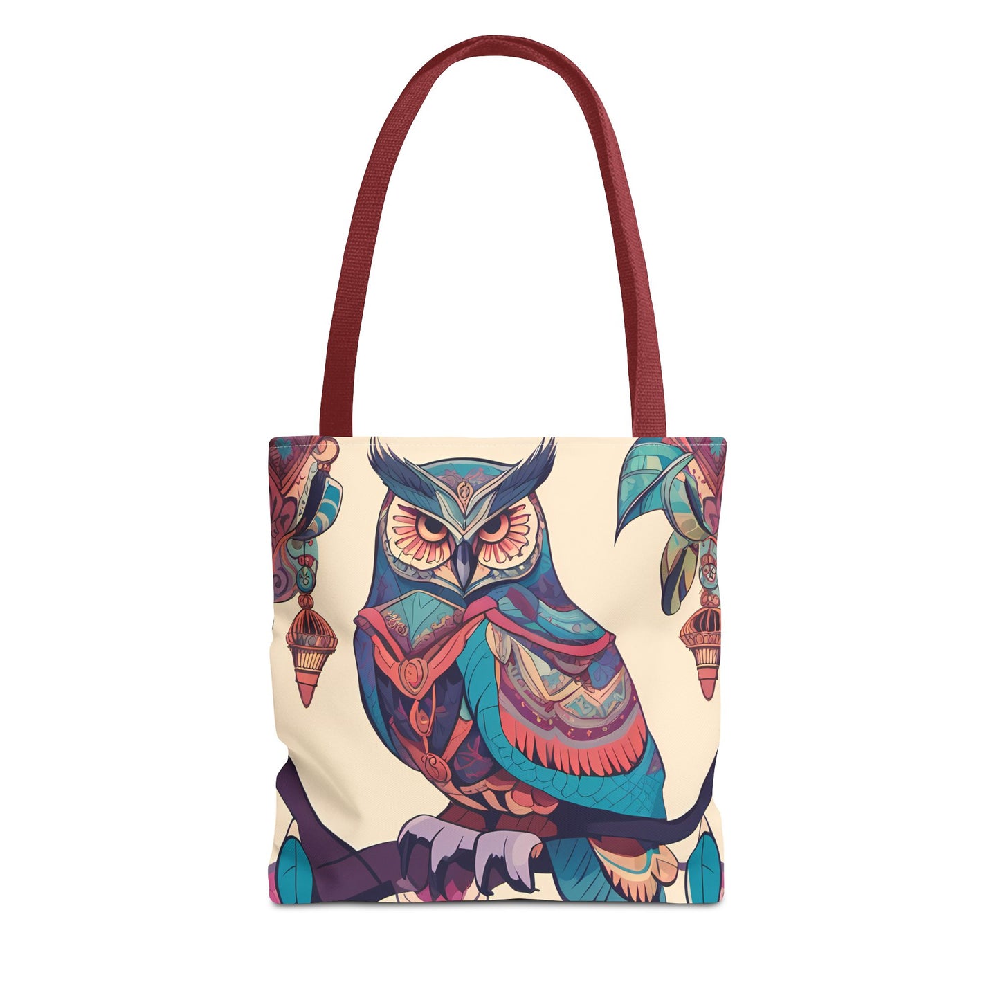 Bohemian Owl Tote Bag