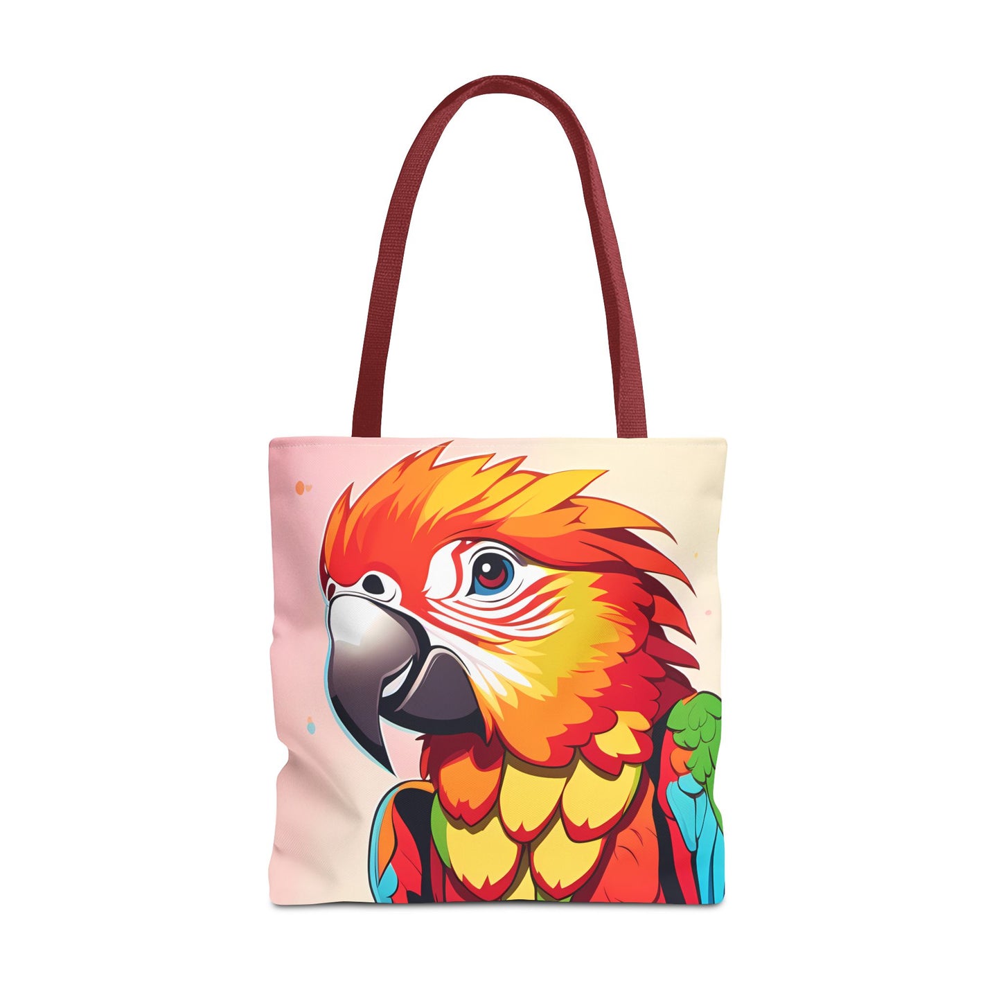 Pretty Parrot Print Tote Bag