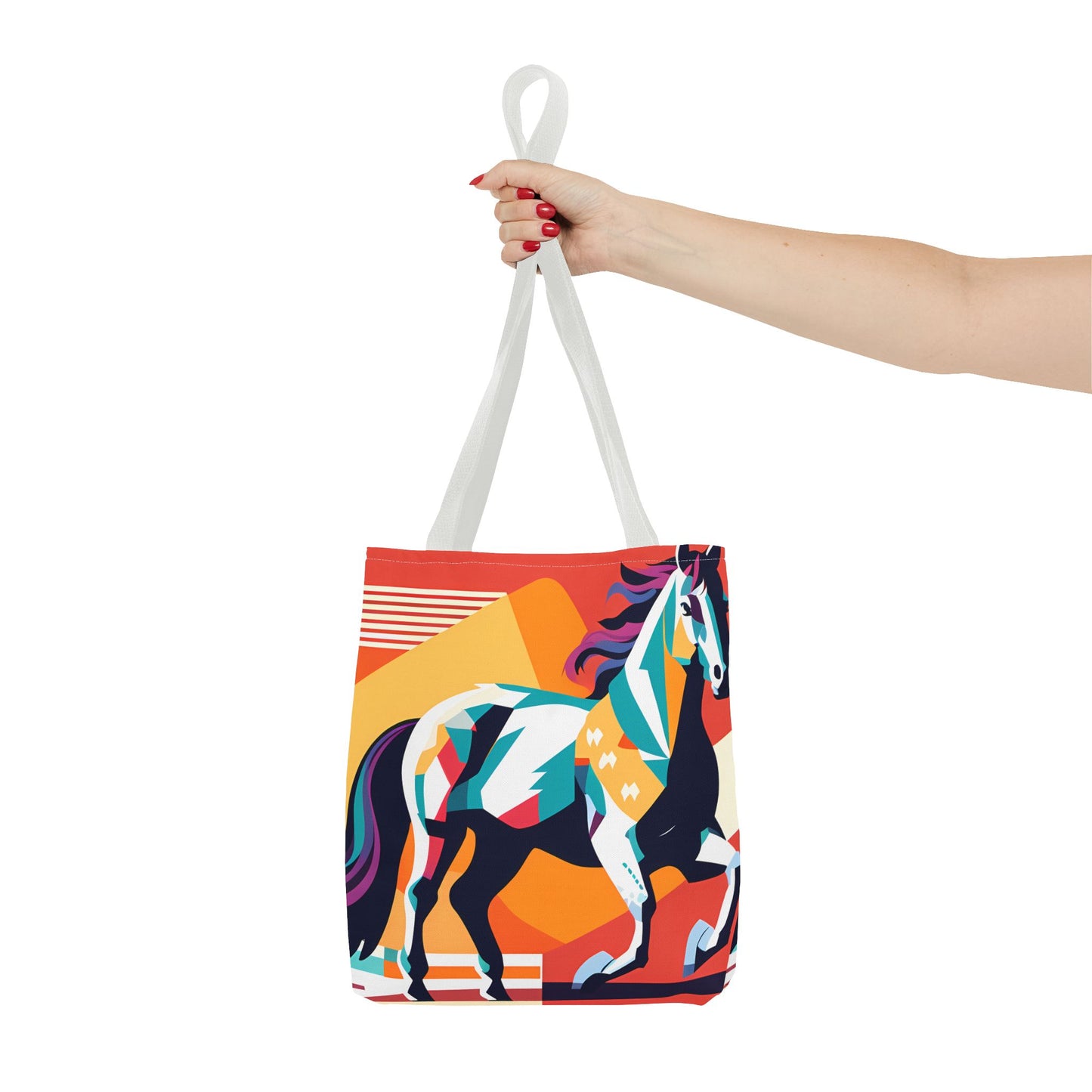 Retro Horse Tote Bag