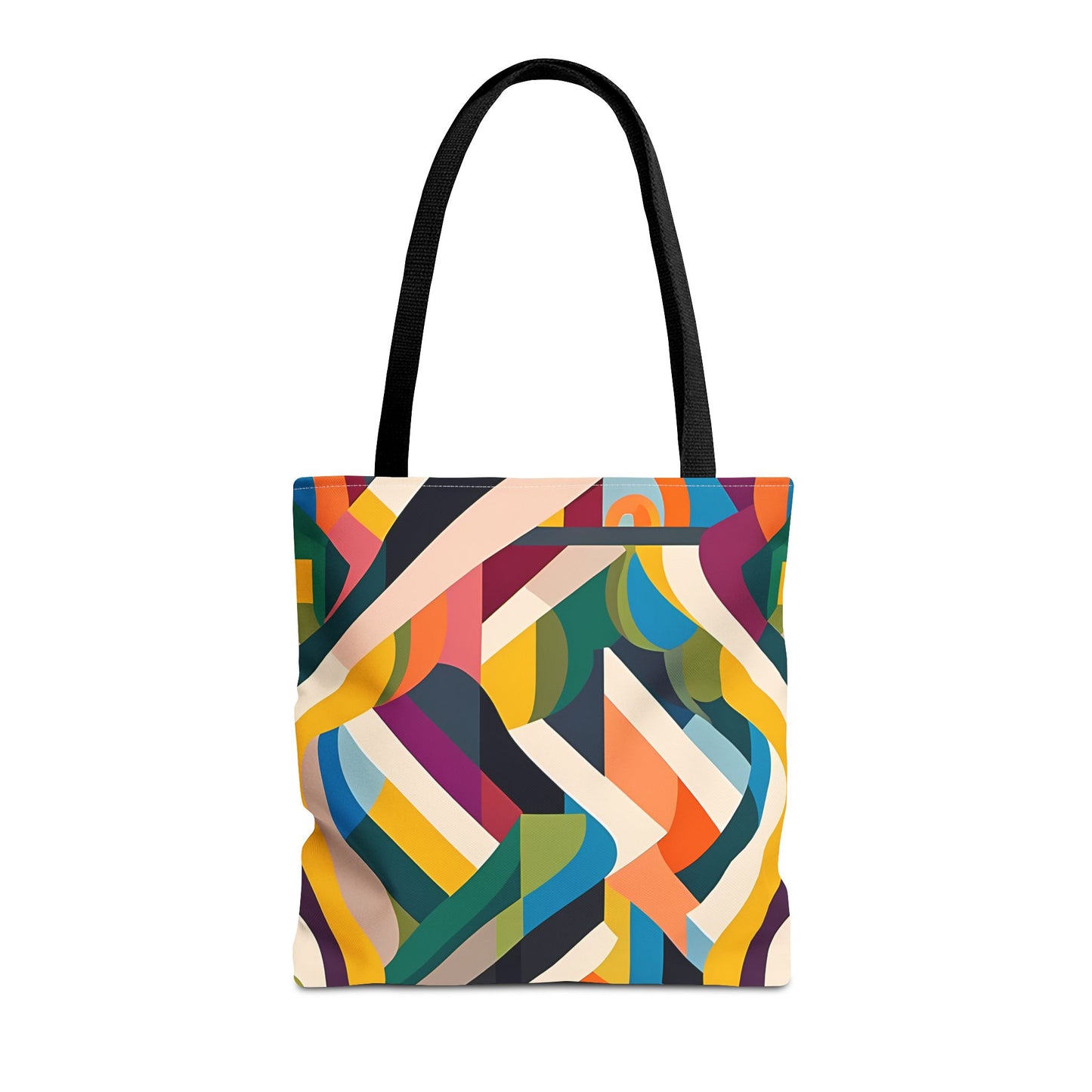 Abstract Ribbons Tote Bag