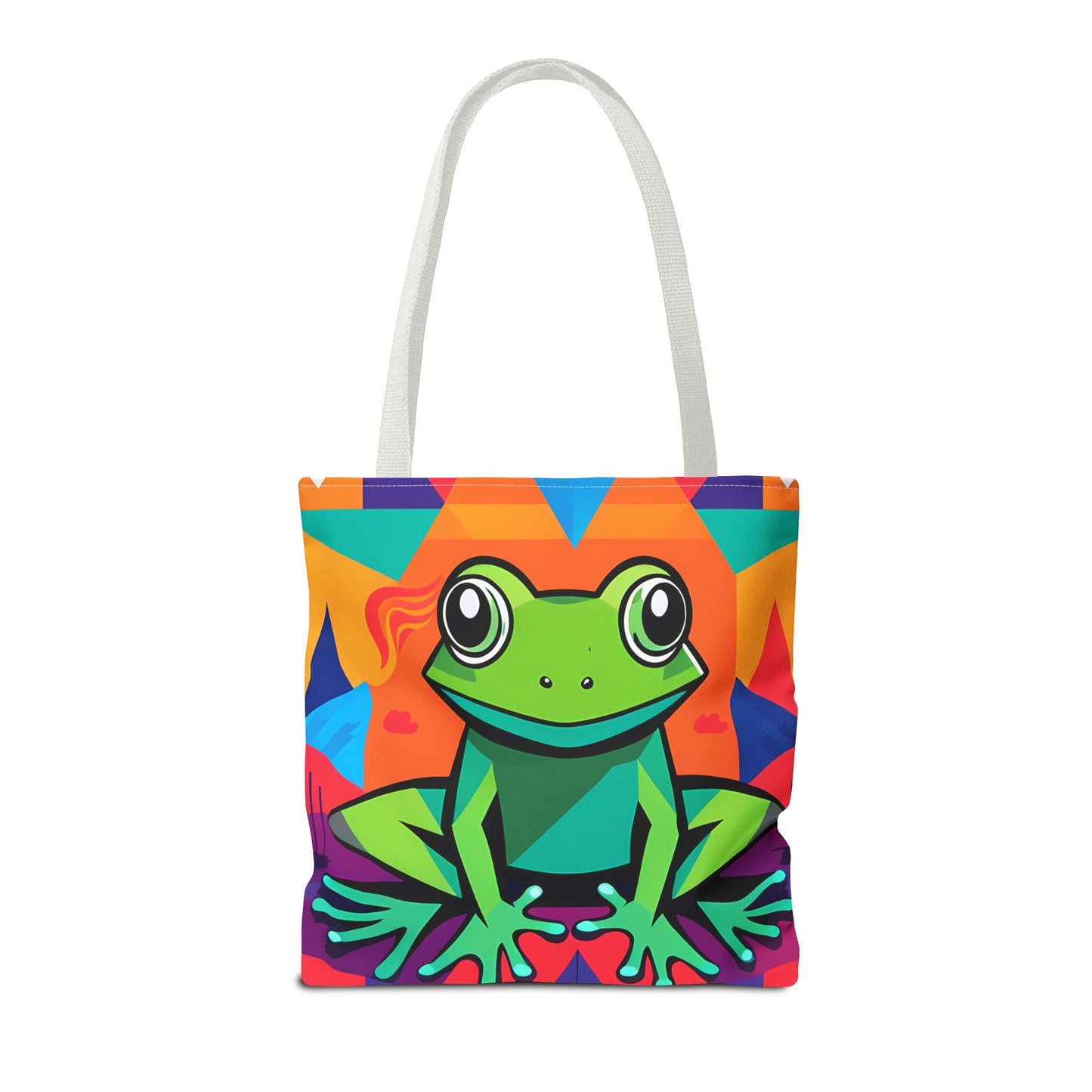 Vibrant Tree Frog Tote Bag