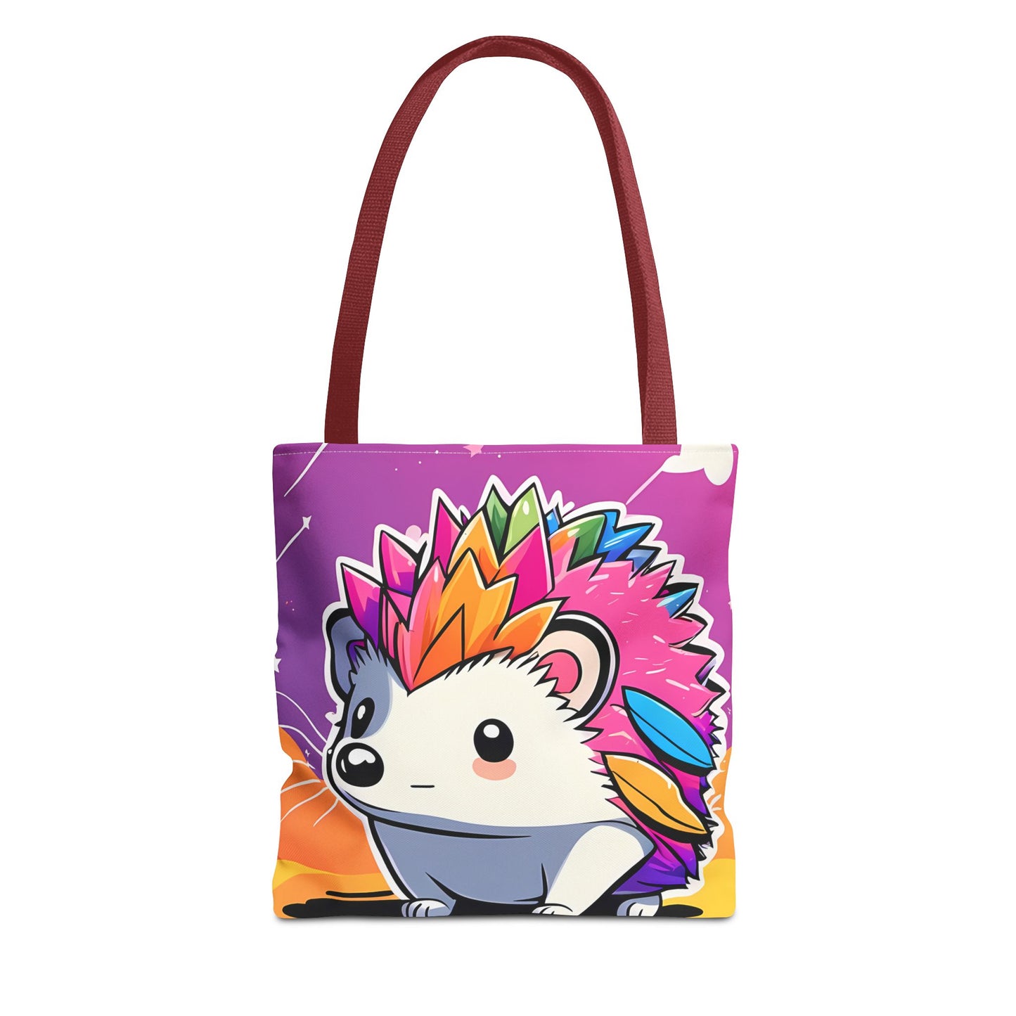 Rainbow Hedgehog Tote Bag