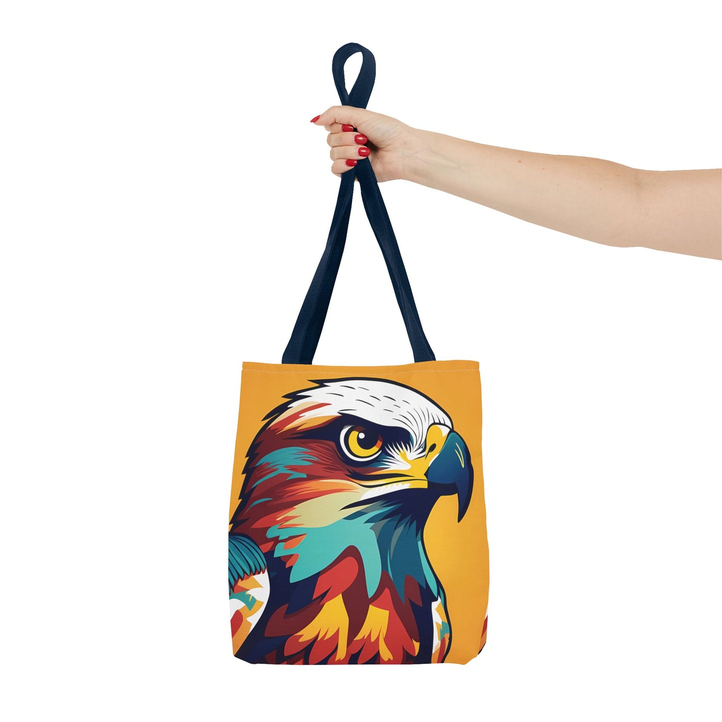 Majestic Hawk Portrait Tote Bag