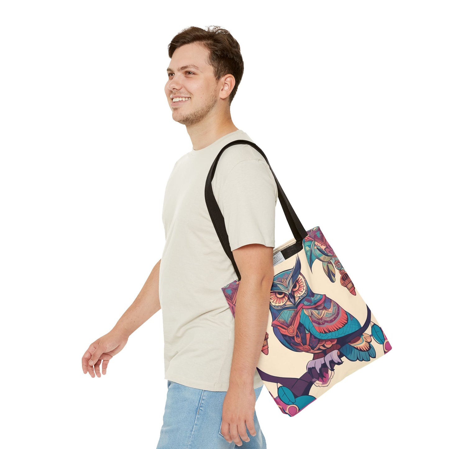 Bohemian Owl Tote Bag
