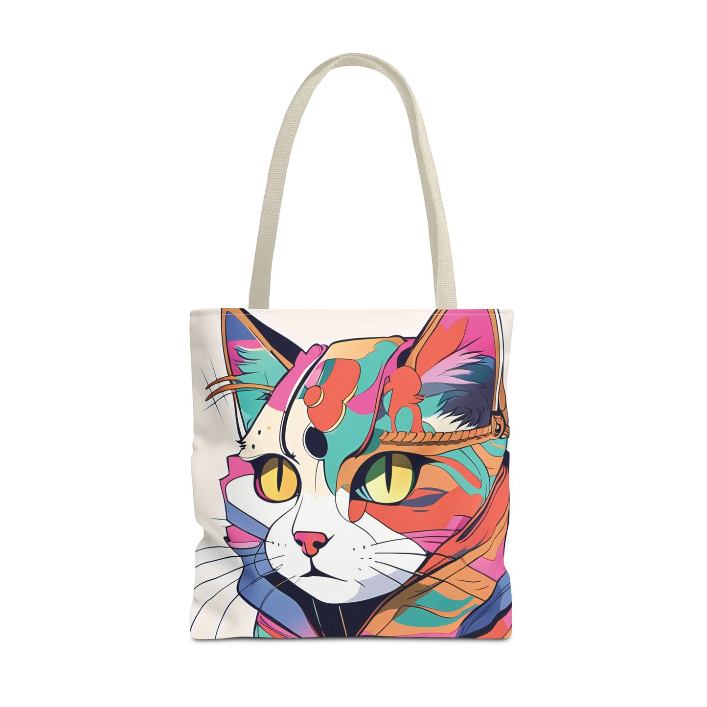 Abstract Feline Fantasy Tote Bag