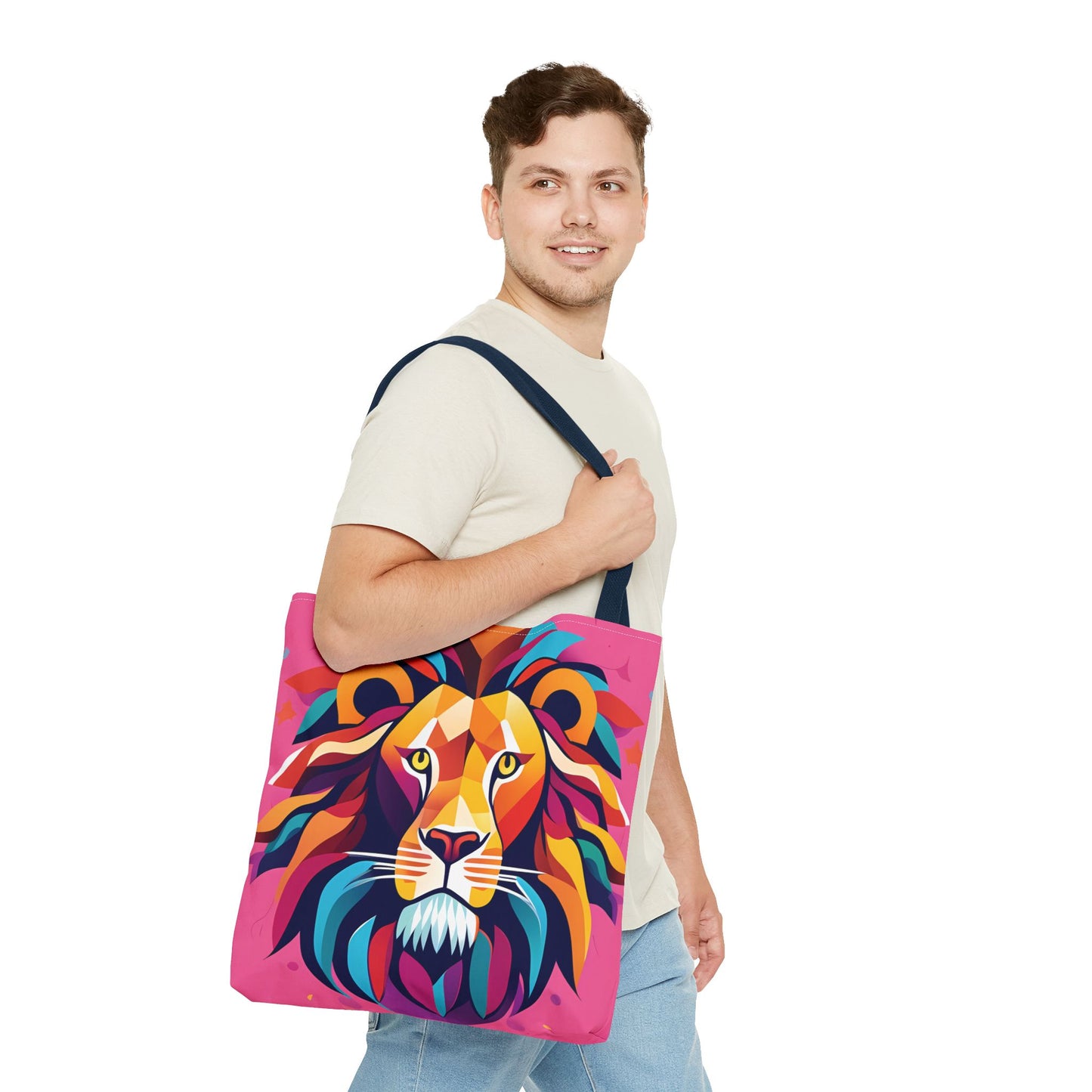 Artistic Lion Tote Bag