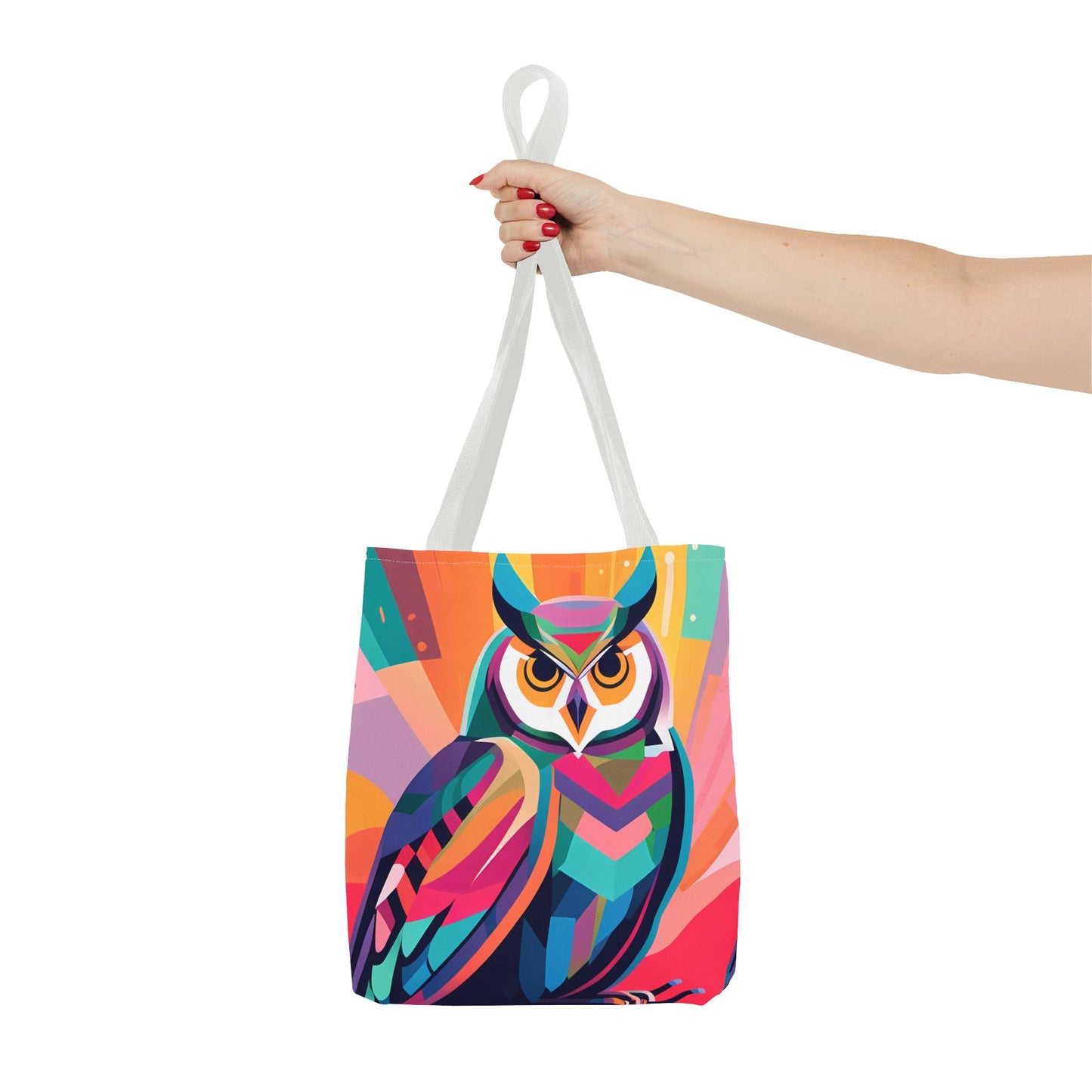Abstract Owl Tote Bag