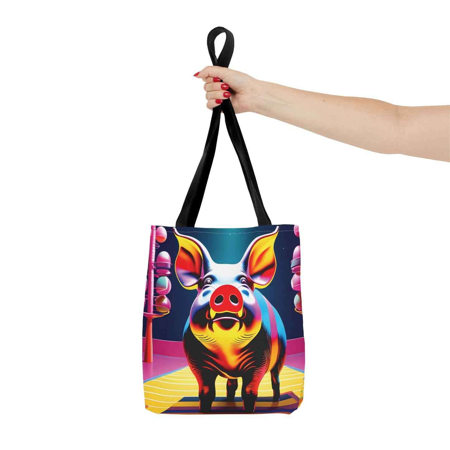 Pop Art Piggy Tote Bag