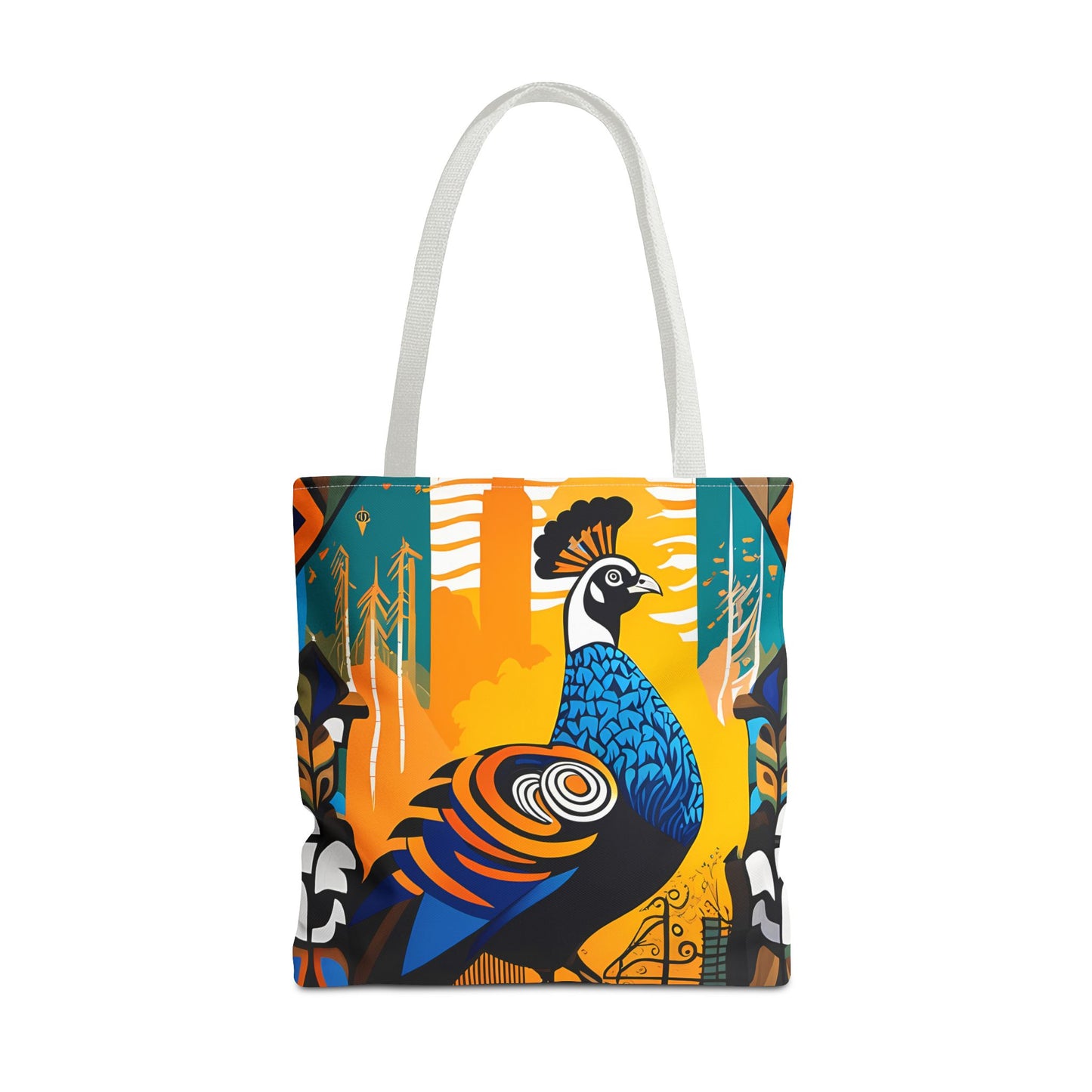 Graffiti Guineafowl Tote Bag
