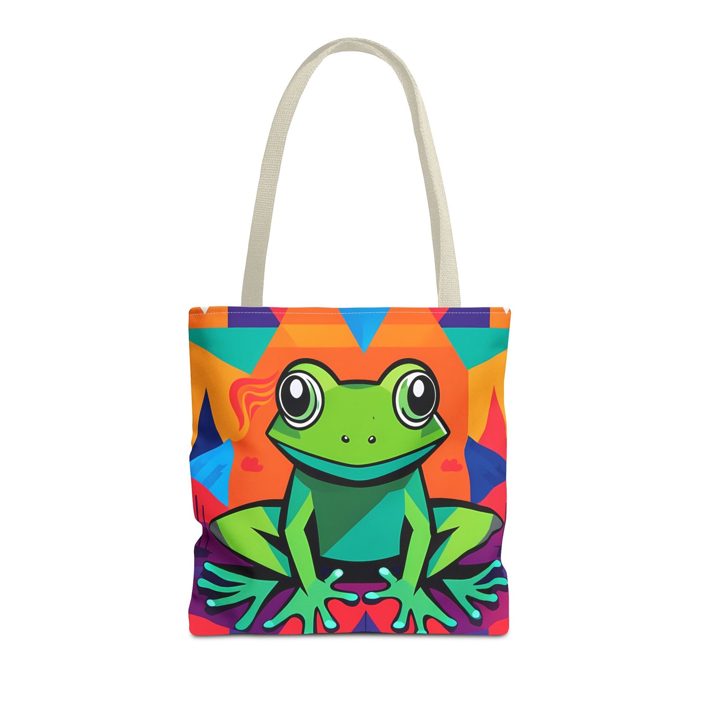 Vibrant Tree Frog Tote Bag