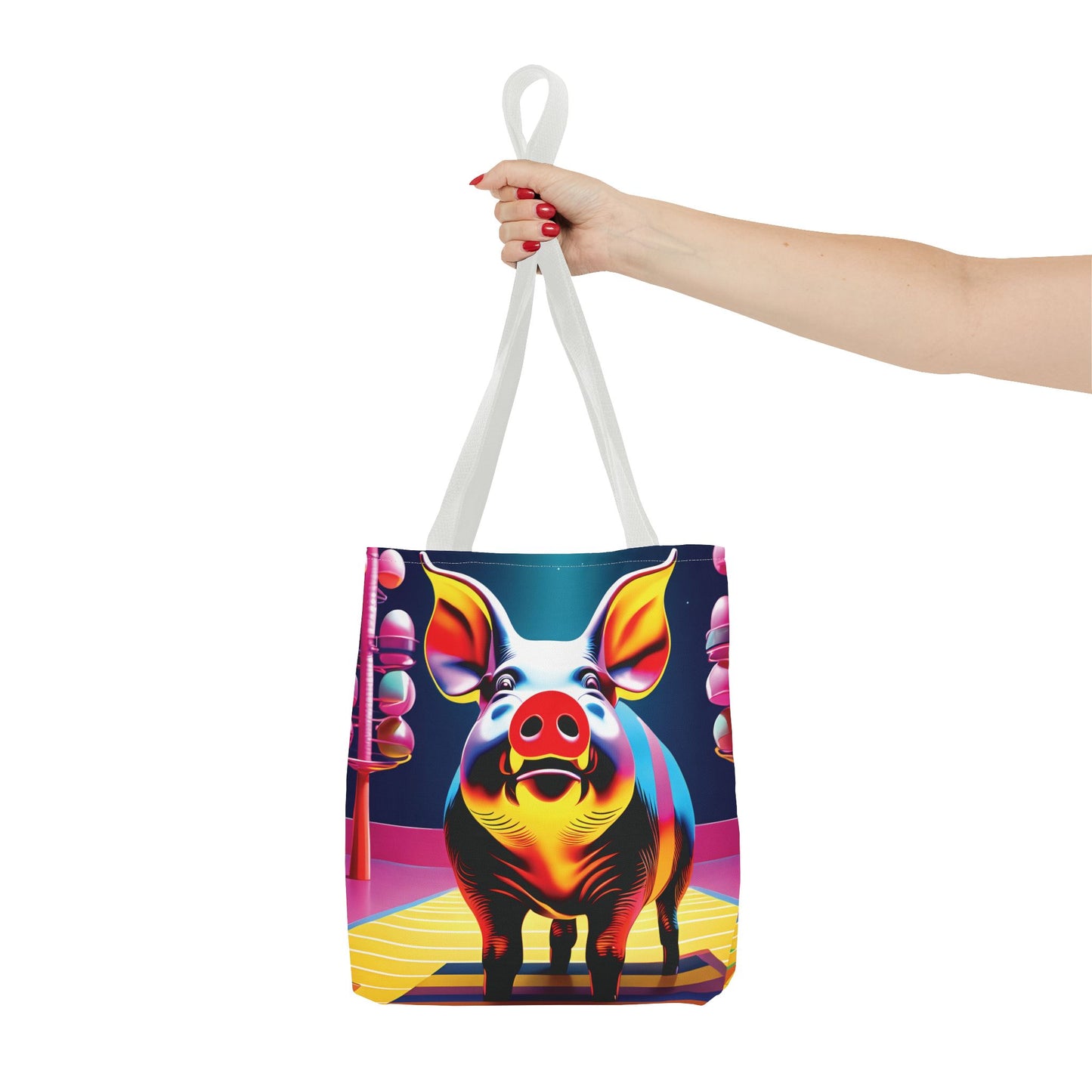 Pop Art Piggy Tote Bag