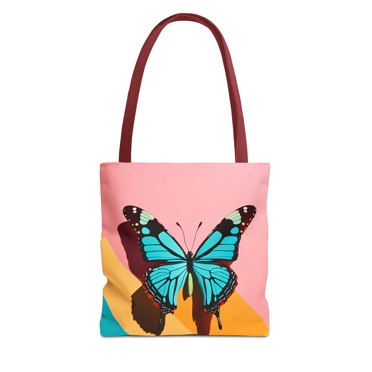 Blue Butterfly Tote Bag