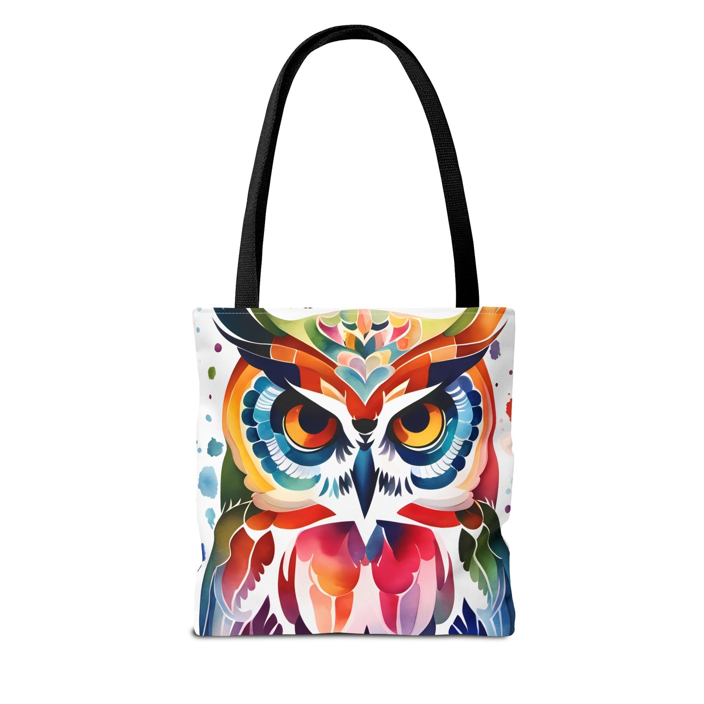 Artistic Owl Tote Bag