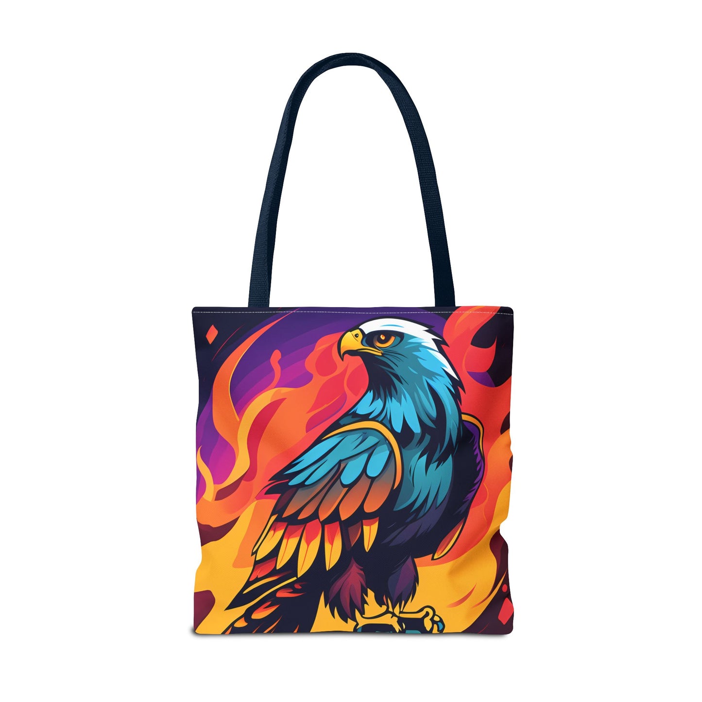 Bold Eagle Fire Tote Bag